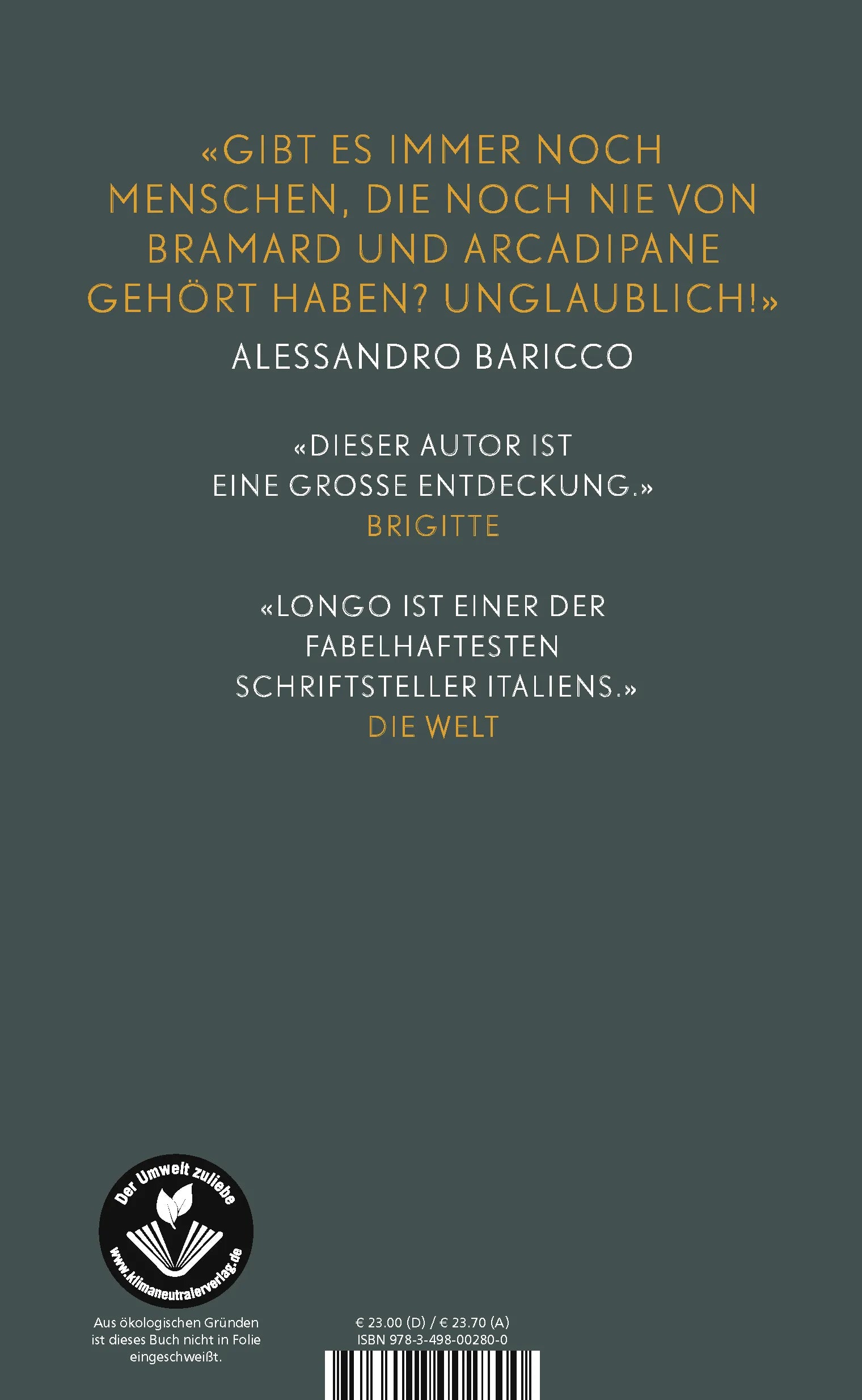 Buchrückseite von 'Schlichte Wut' mit Klappentext - Gebundene Ausgabe