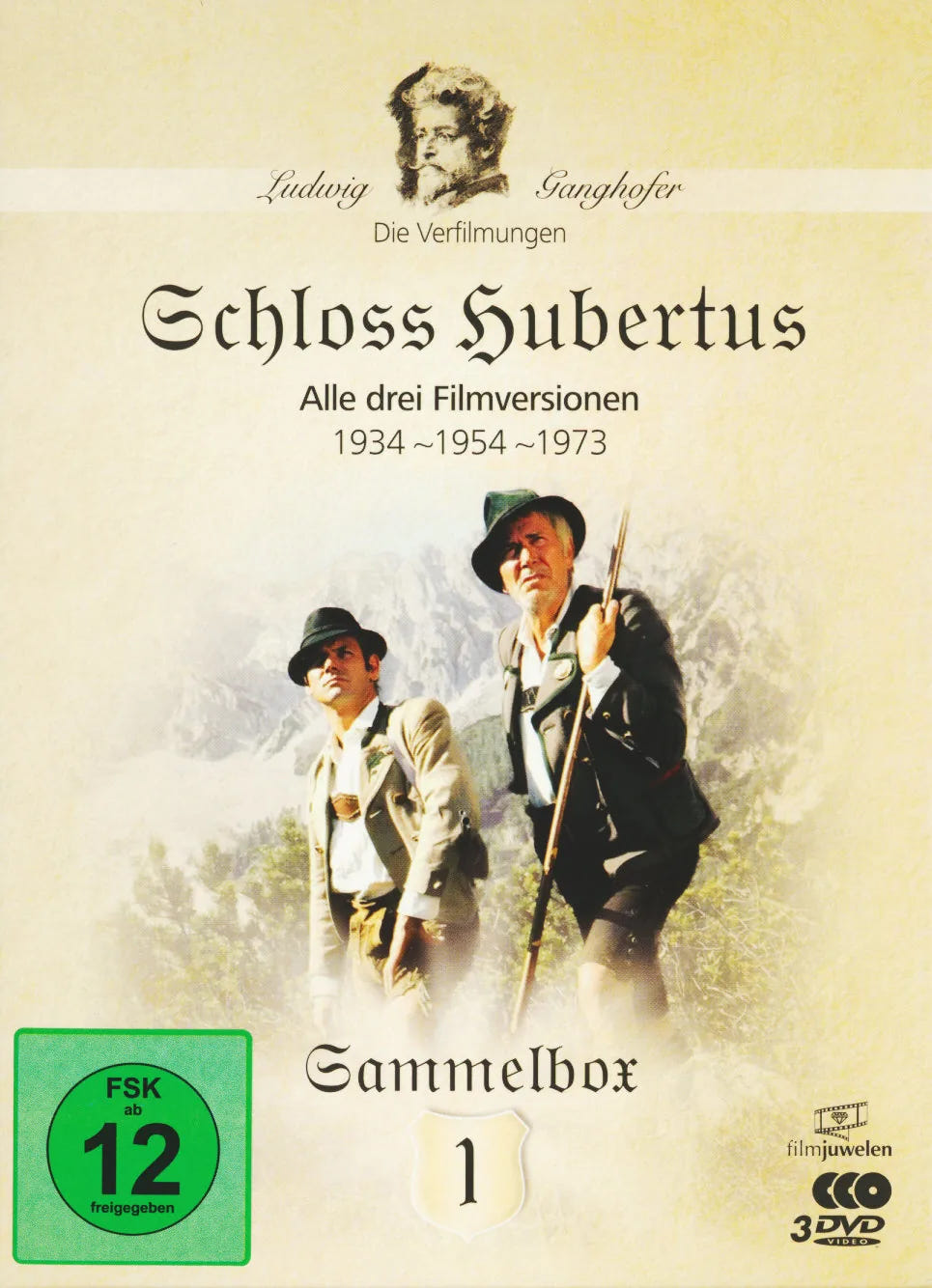 Schloss Hubertus - Die Ganghofer... Box 1 [3DVD] - DVD