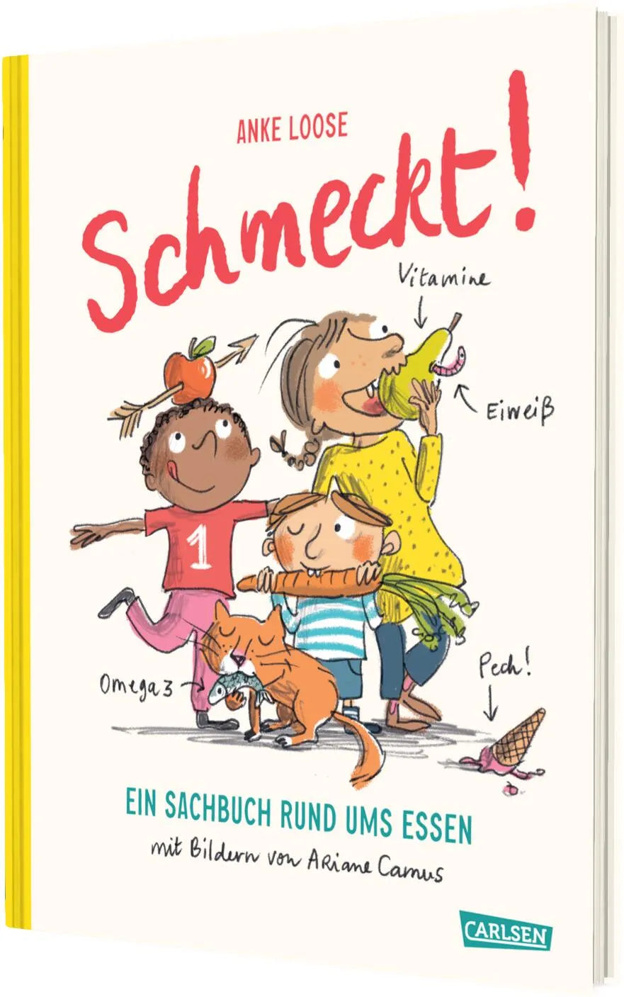 Buchcover von 'Schmeckt!' - Gebundene Ausgabe von Anke Loose