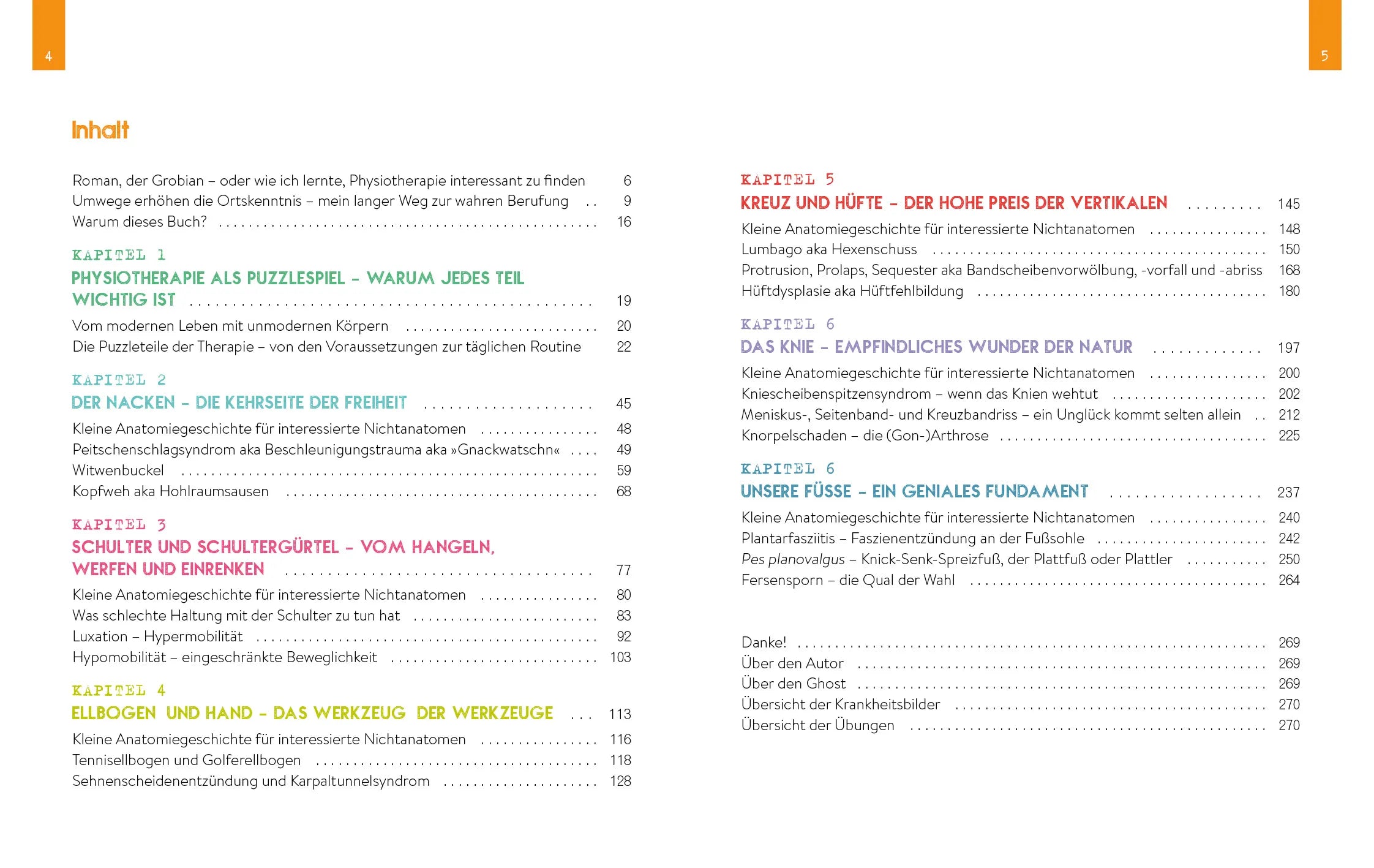 Innenansicht von 'Schmerz beiseite' - Taschenbuch