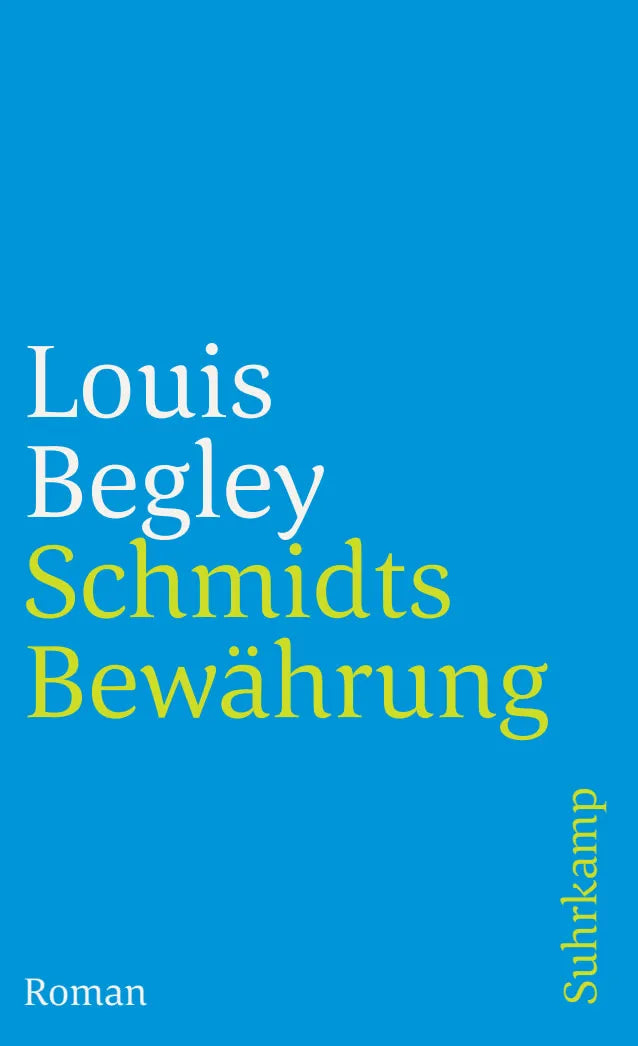 Buchcover von 'Schmidts Bewährung' - Taschenbuch von Louis Begley