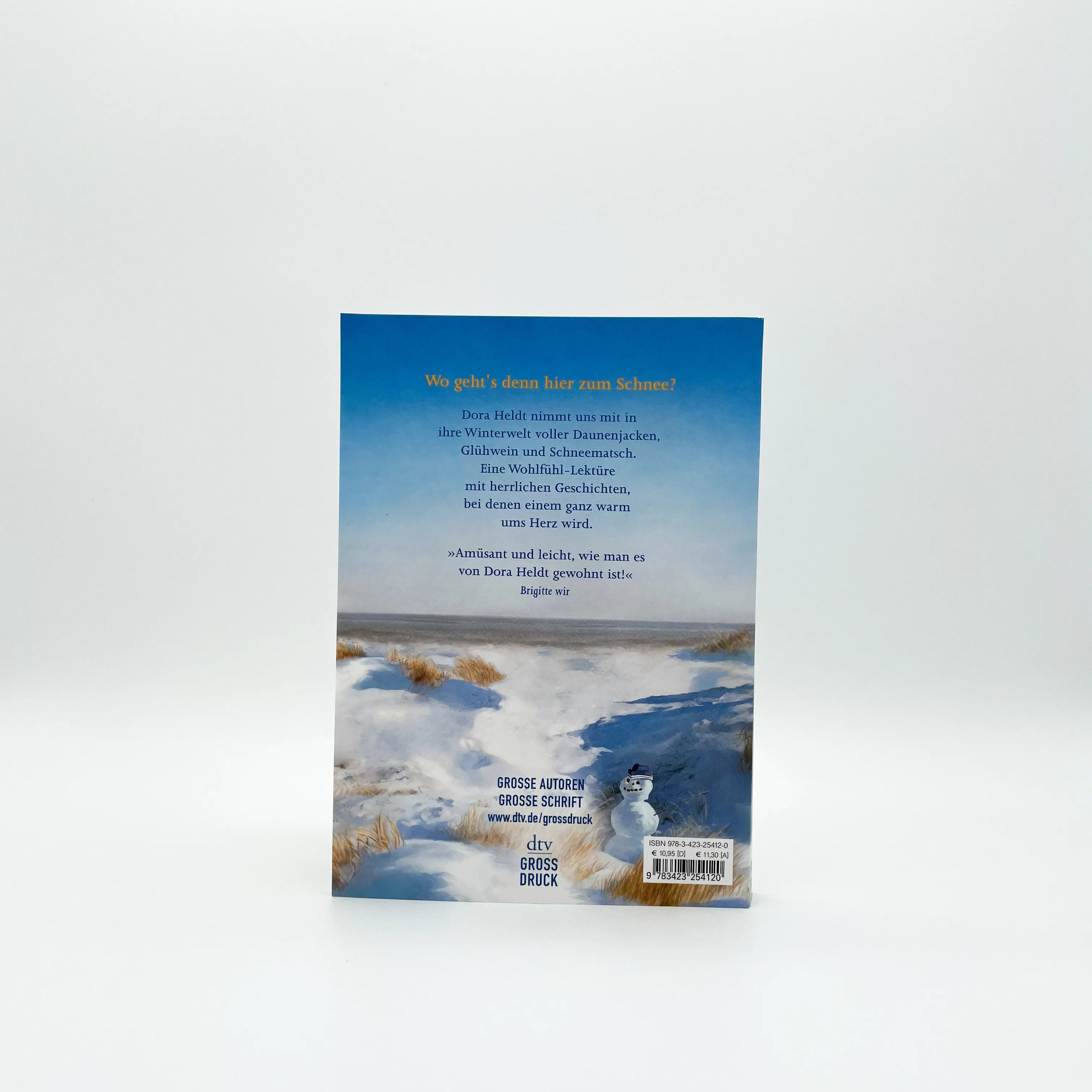 Detailansicht: Schnee ist auch nur hübschgemachtes Wasser (Taschenbuch)