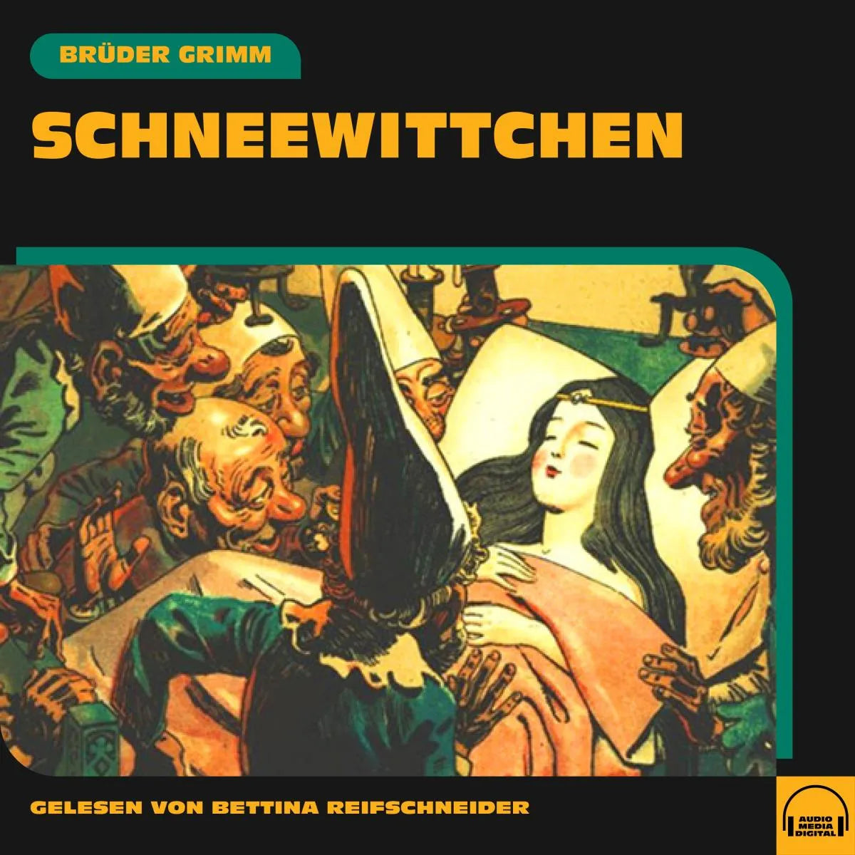 Cover: Schneewittchen (Hörbuch Download) von Brüder Grimm