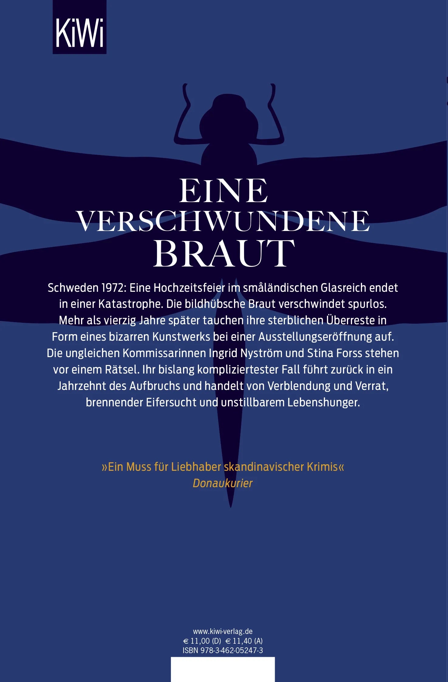 Buchrückseite von 'Schneewittchensarg' mit Klappentext - Taschenbuch