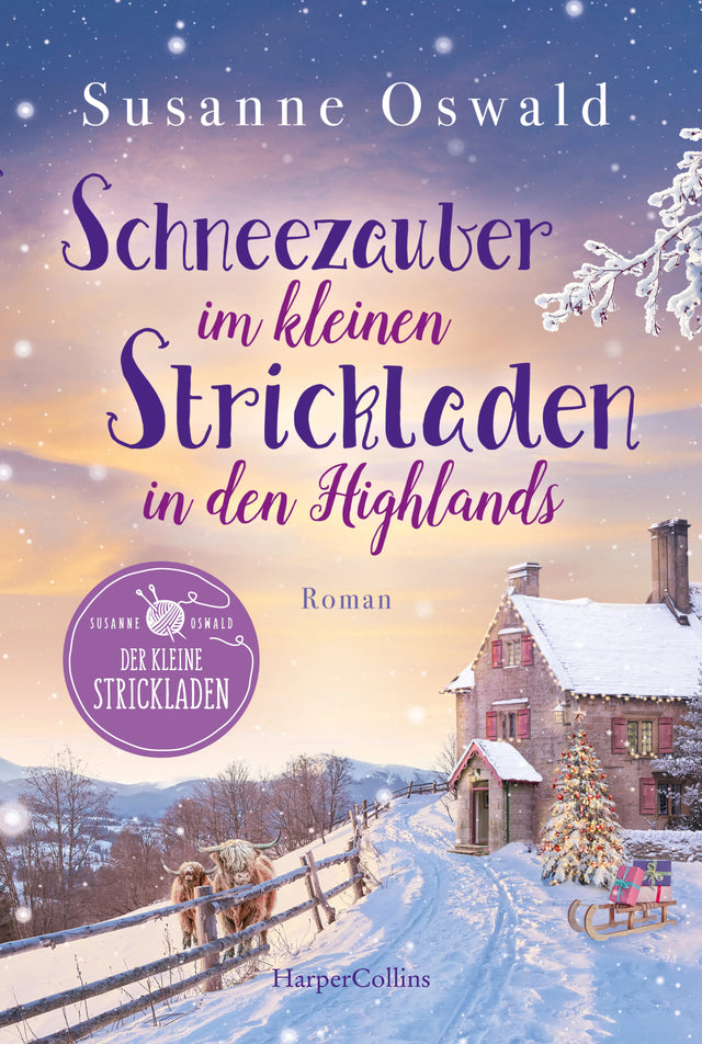 Cover: Schneezauber im kleinen Strickladen in den Highlands (Taschenbuch) von Susanne Oswald