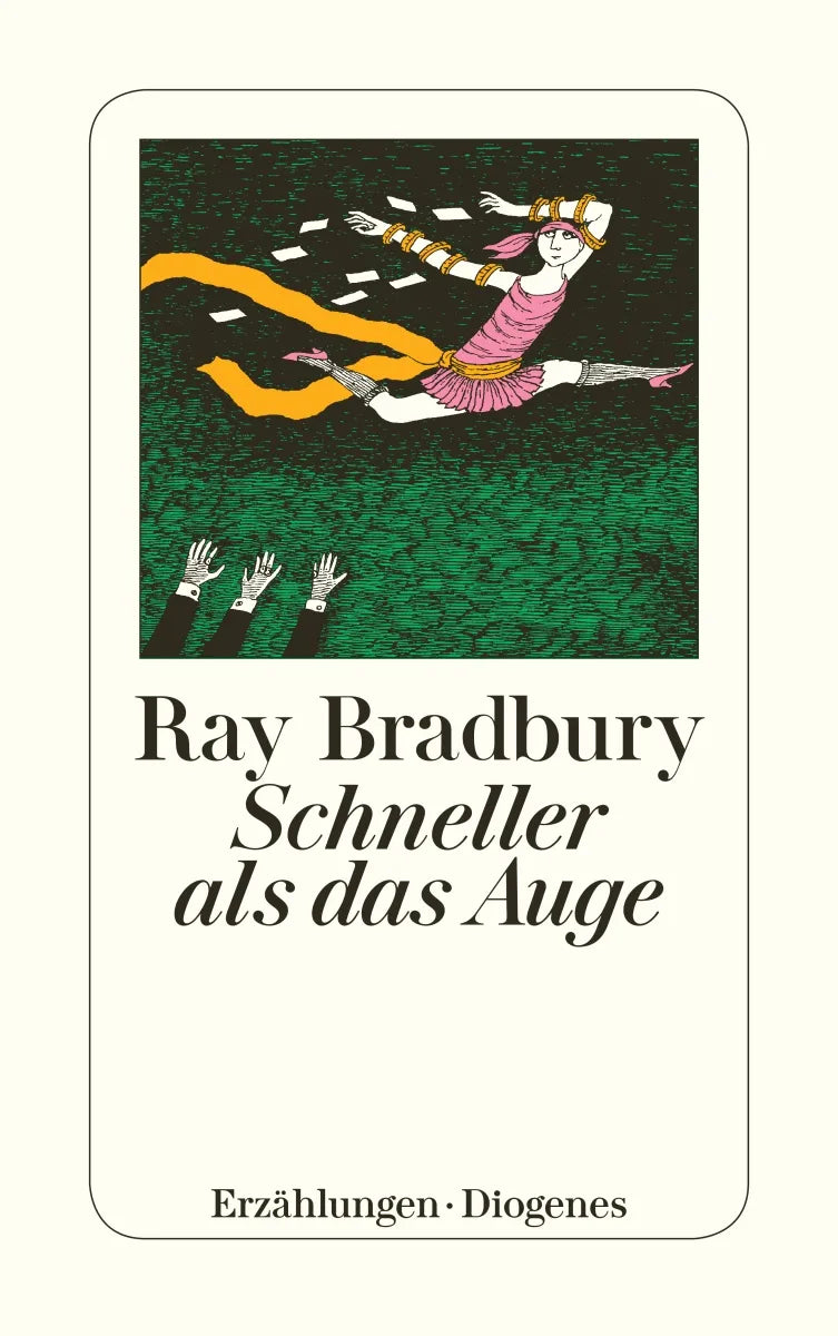 Buchcover von 'Schneller als das Auge' - Taschenbuch von Ray Bradbury