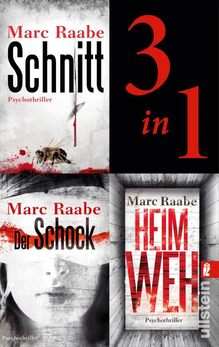 Cover: Schnitt // Der Schock // Heimweh (E-Book) von Marc Raabe