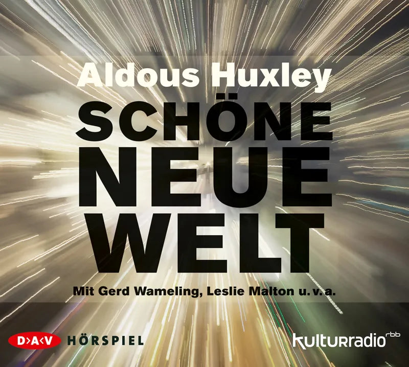 Buchcover von 'Schöne neue Welt' - Hörbuch (CD) von Aldous Huxley