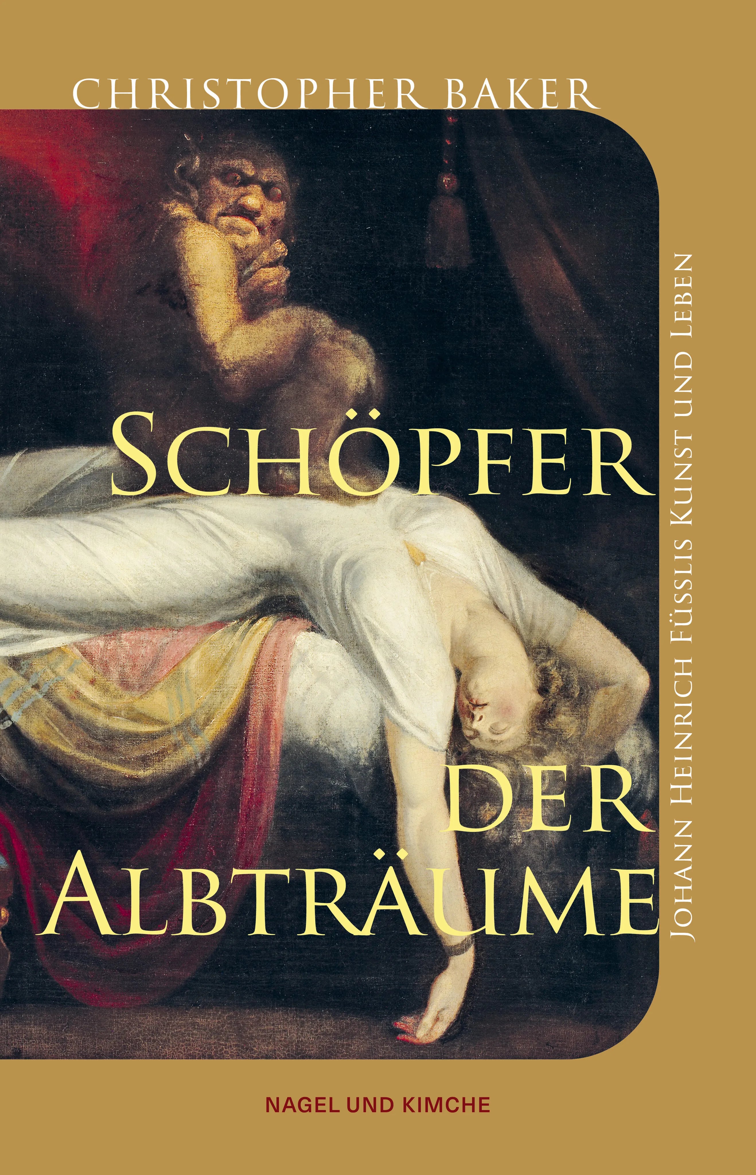 Buchcover von 'Schöpfer der Albträume' - Gebundene Ausgabe von Christopher Baker