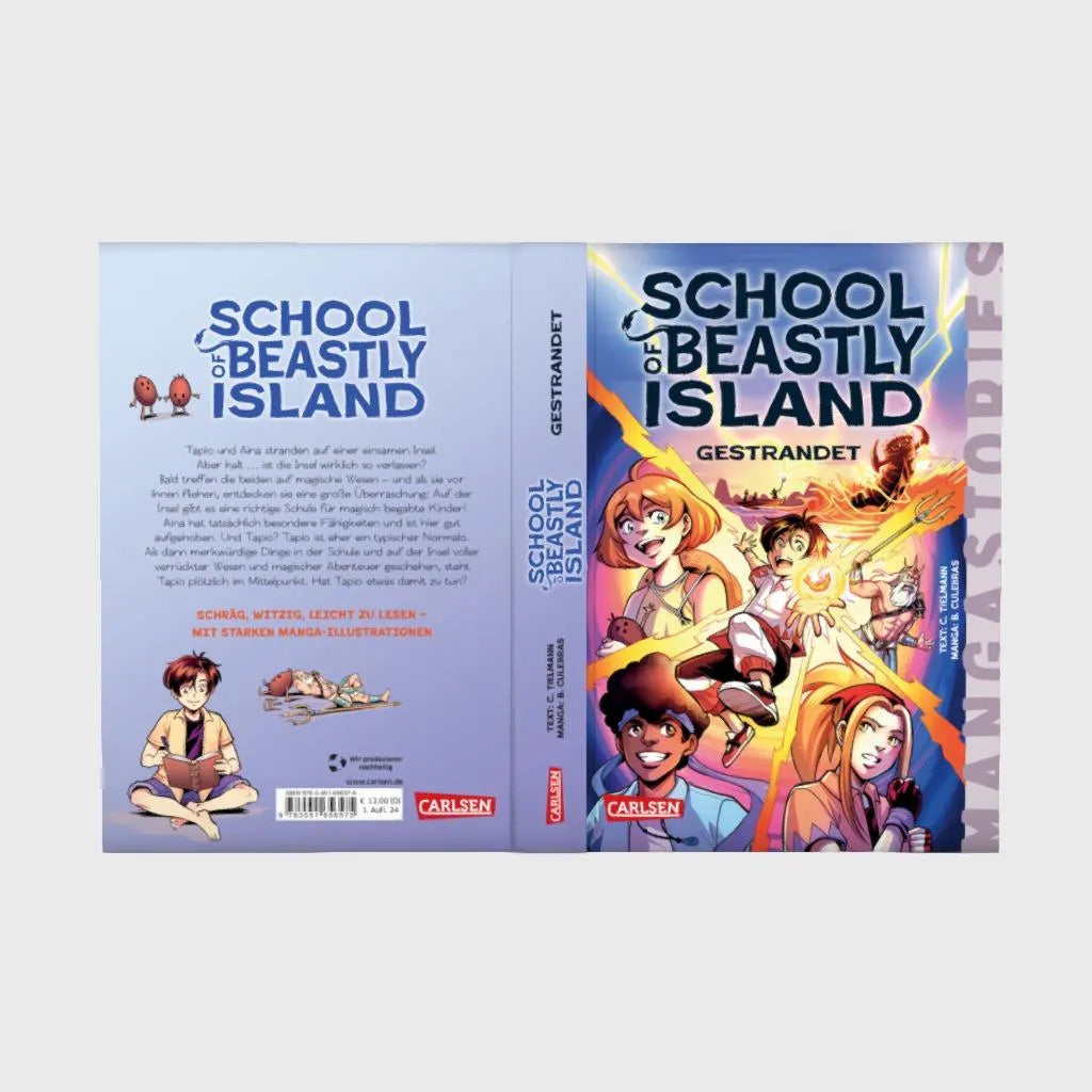 Abbildung von 'School of Beastly Island Band 1 - Gestrandet'