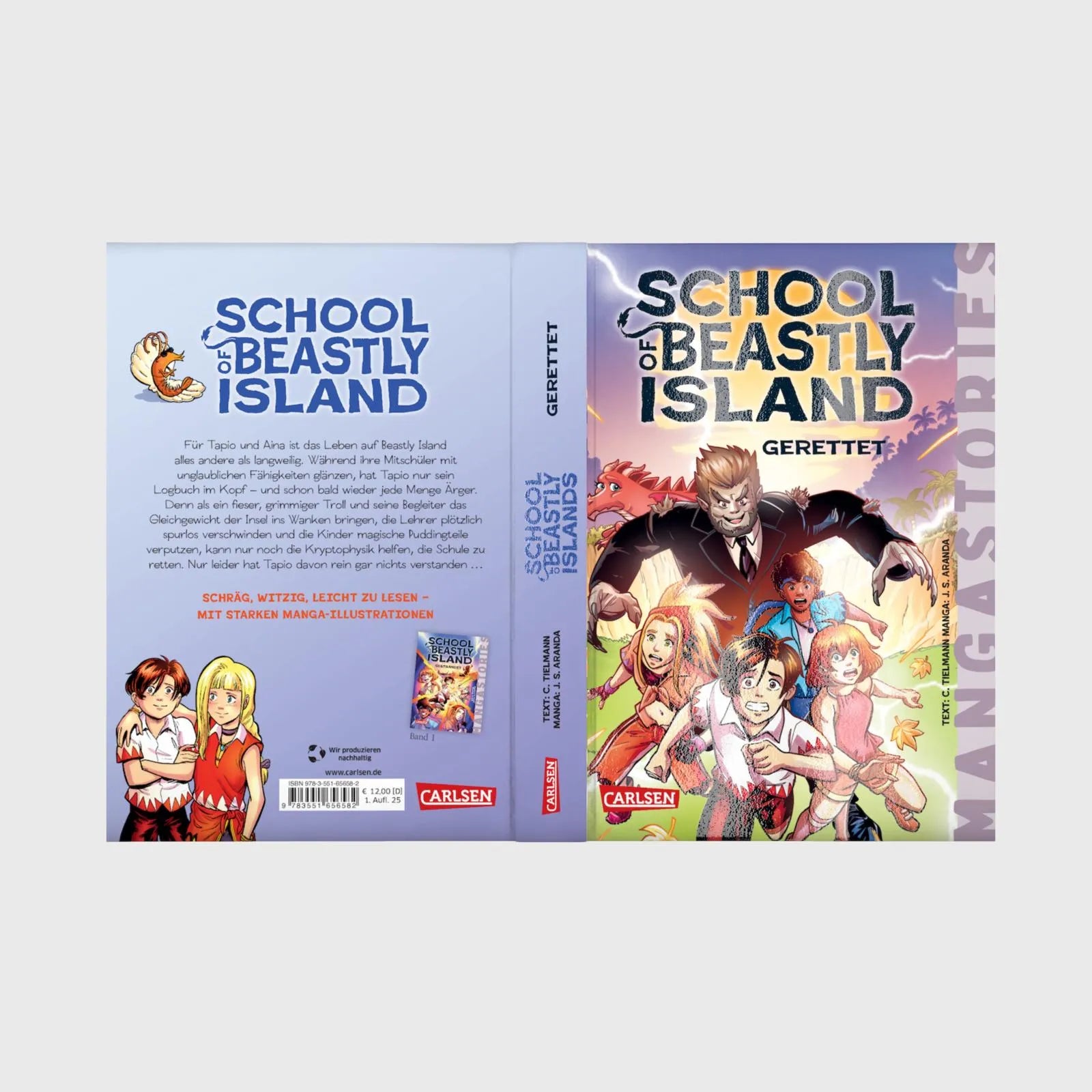 Christian Tielmann - School of Beastly Island - Band 2 - Gerettet