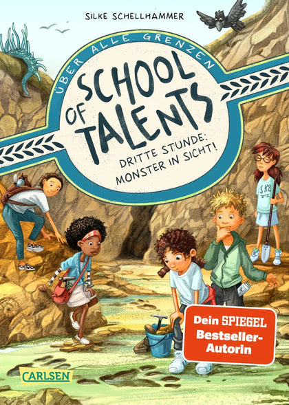Buchcover von 'School of Talents 3: Dritte Stunde: Monster in Sicht!' - Gebundene Ausgabe von Silke Schellhammer