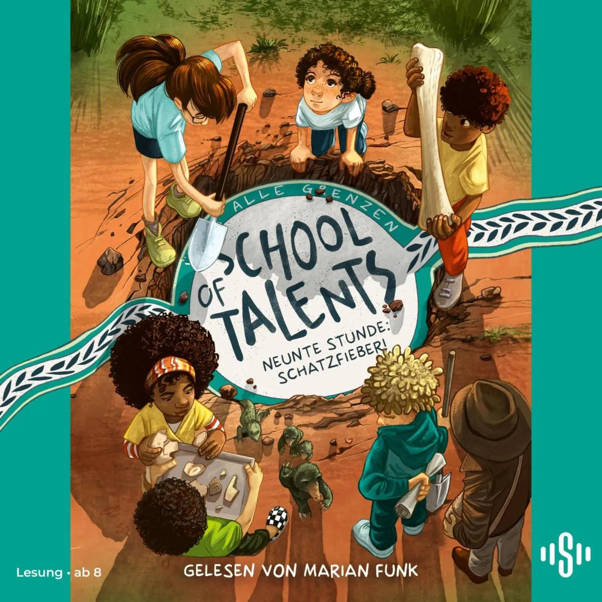 Cover: School of Talents 9: Neunte Stunde: Schatzfieber! (Hörbuch Download) von Silke Schellhammer