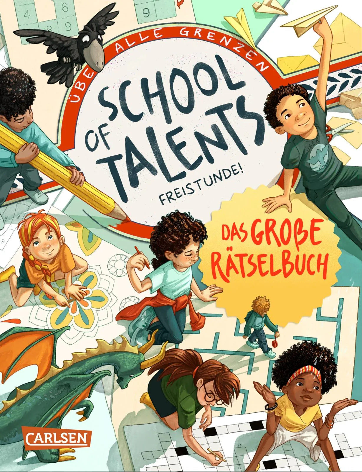 Buchcover von 'School of Talents: Freistunde - Das große Rätselbuch' - Taschenbuch von Silke Schellhammer