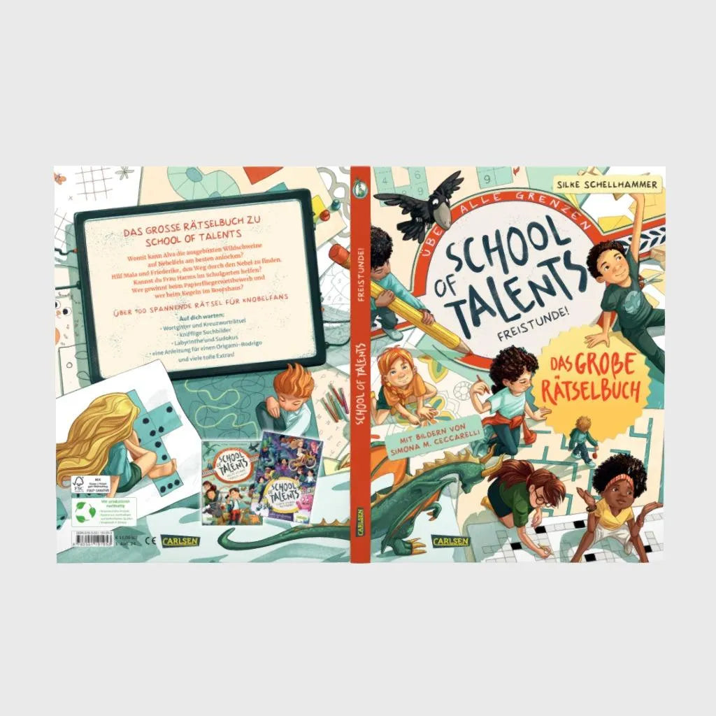 Produktansicht: School of Talents: Freistunde - Das große Rätselbuch (Taschenbuch)
