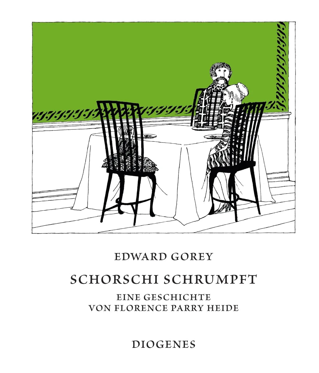 Buchcover von 'Schorschi schrumpft' - Gebundene Ausgabe von Edward Gorey