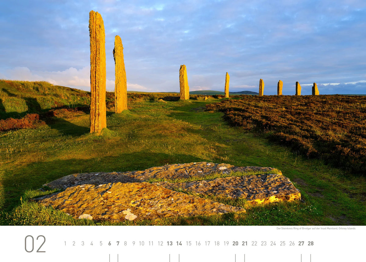 Schottland Exklusivkalender 2027 – Ansicht