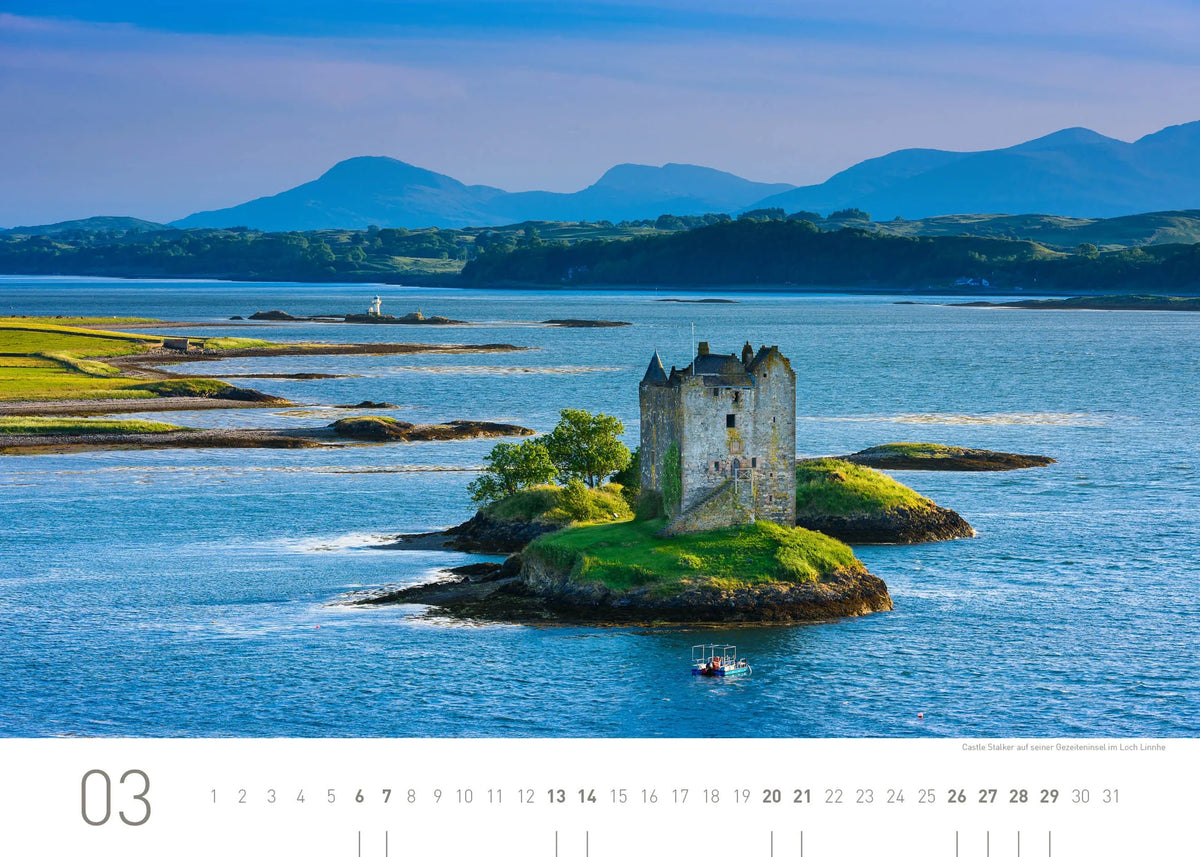 Schottland Exklusivkalender 2027 – Ansicht