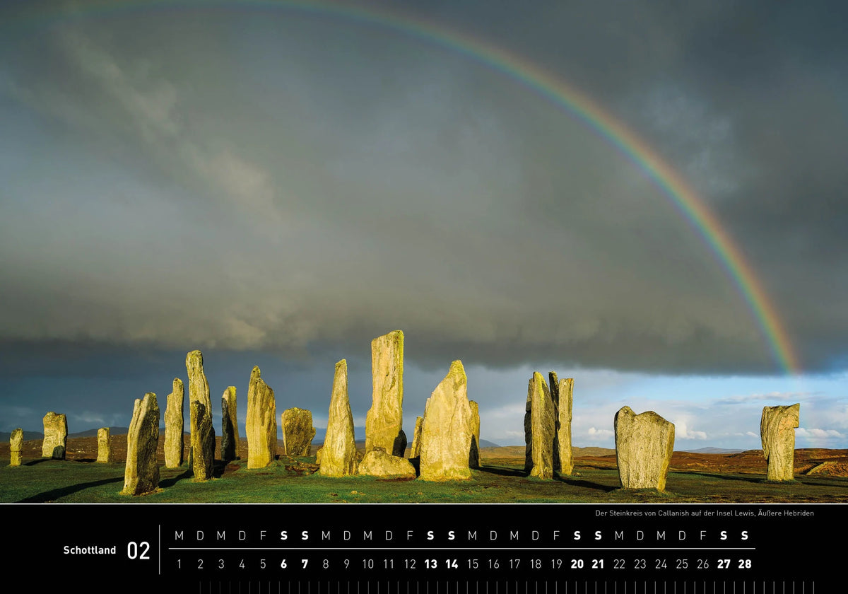 Schottland Premiumkalender 2027 – Ansicht