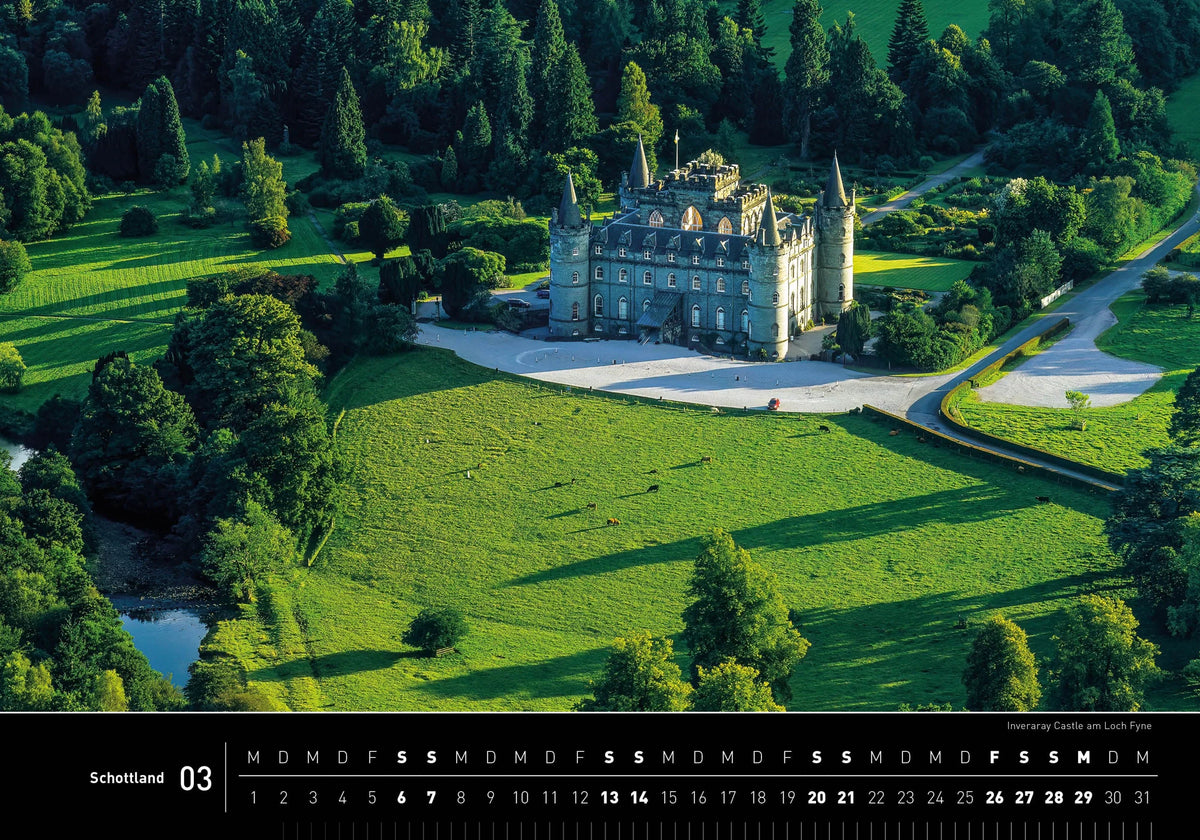 Schottland Premiumkalender 2027 – Ansicht