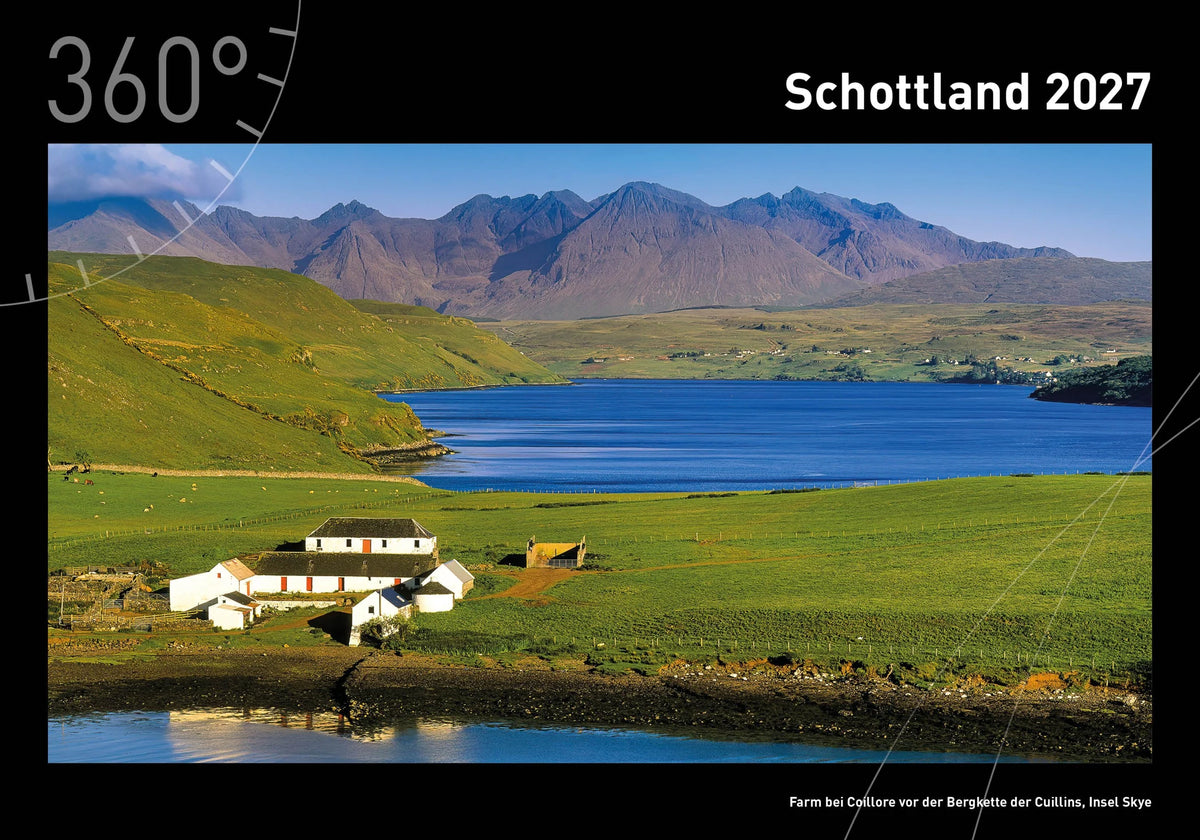 Wandkalender: Schottland Premiumkalender 2027