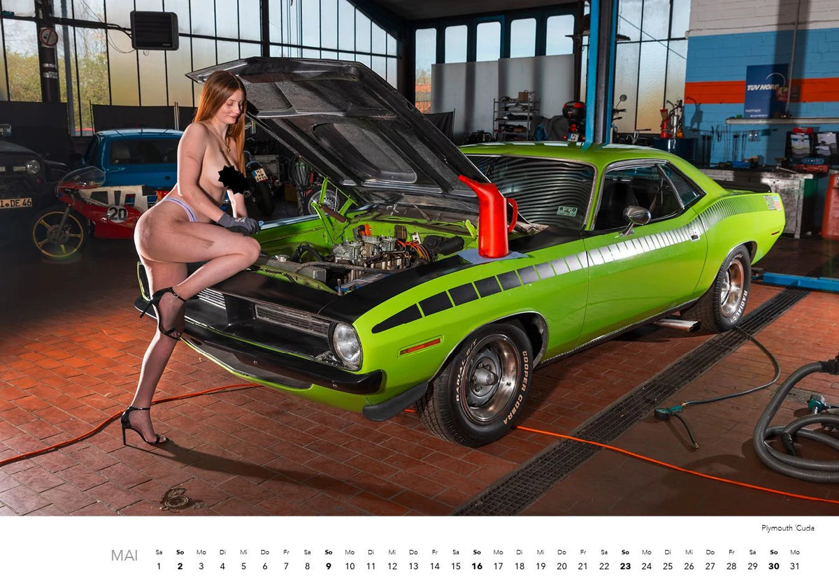 Schrauberträume Kalender 2027 – Ansicht
