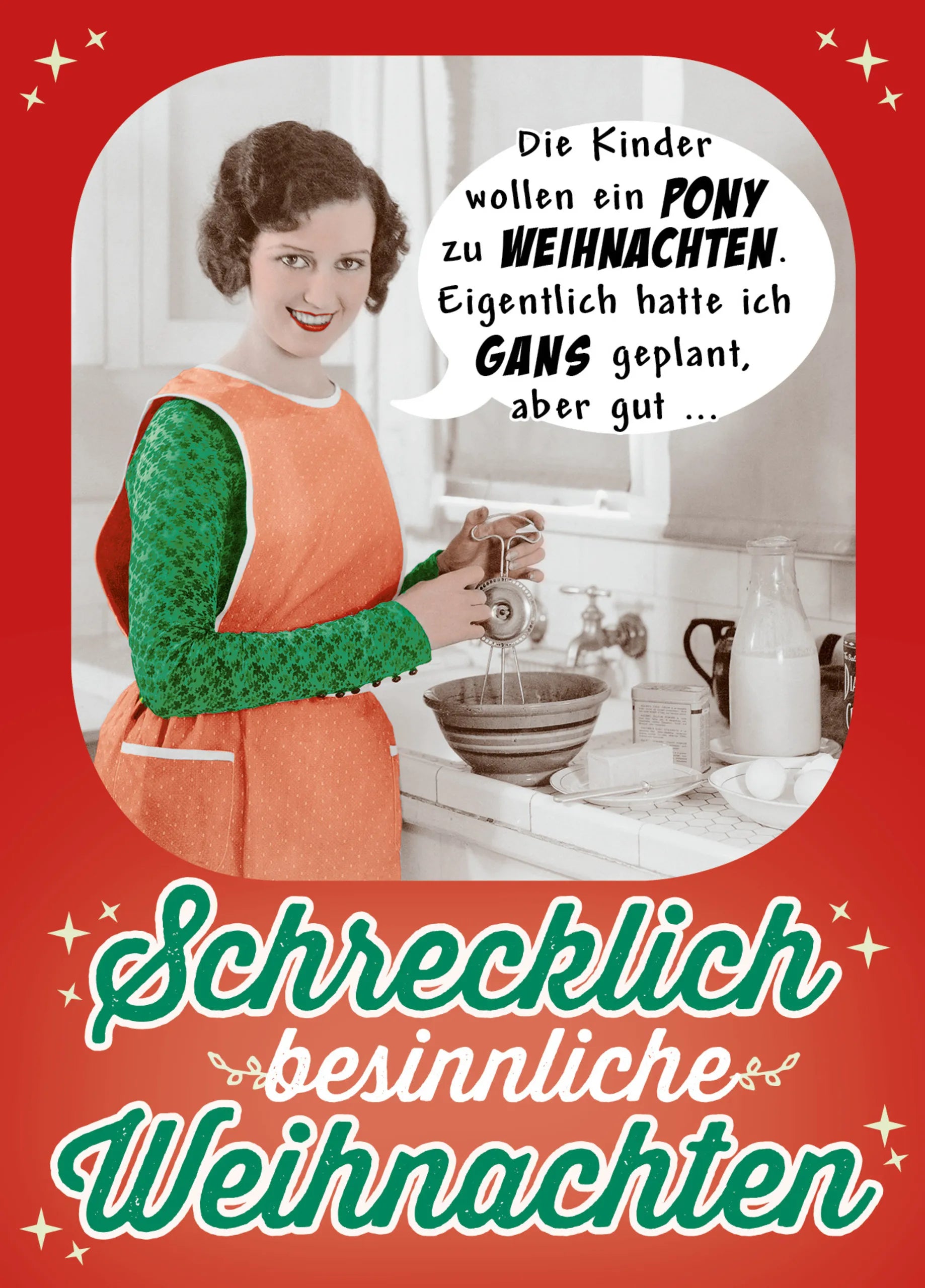 Buchcover von 'Schrecklich besinnliche Weihnachten' - Gebundene Ausgabe von riva Verlag
