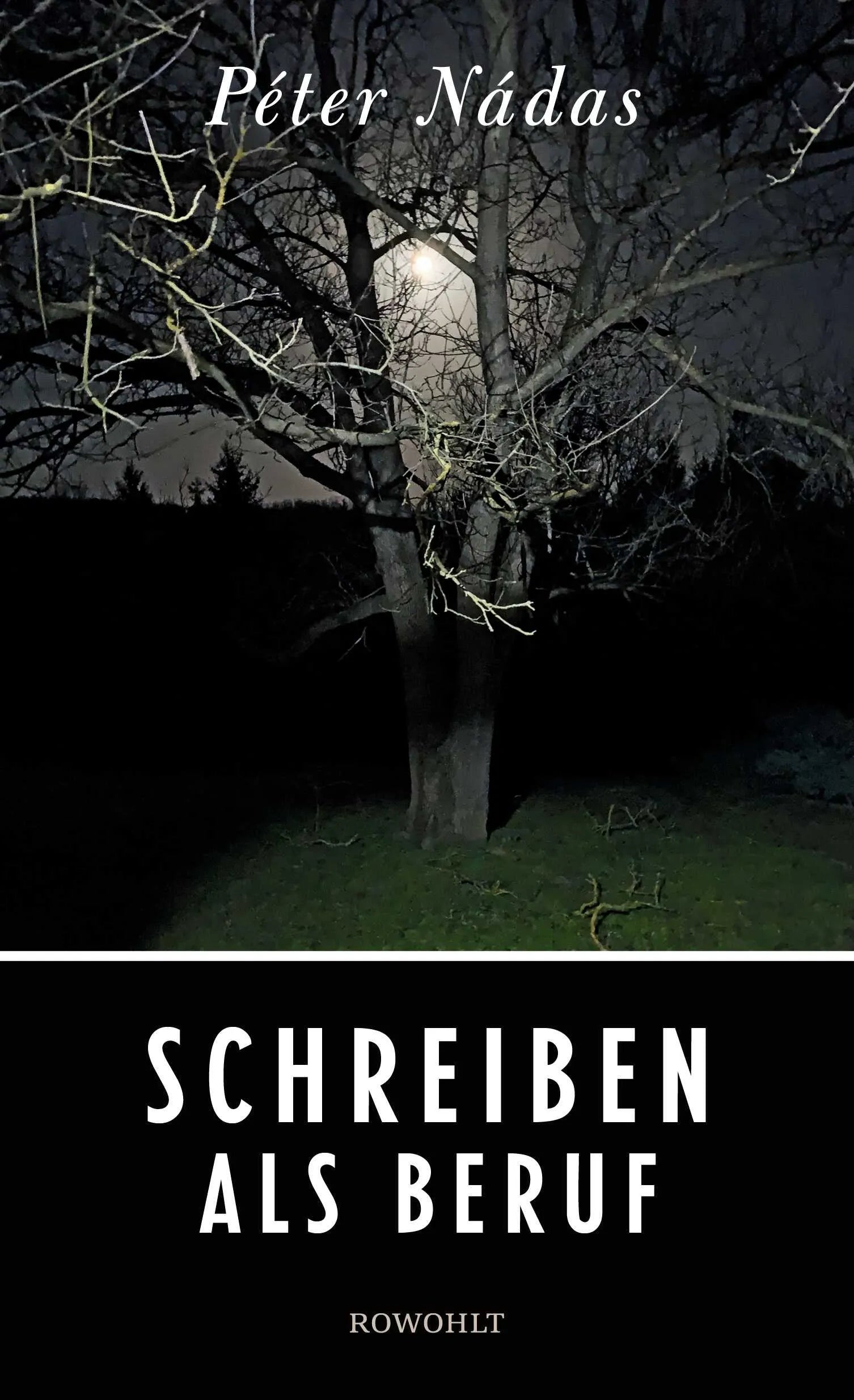 Buchcover von 'Schreiben als Beruf' - Gebundene Ausgabe von Péter Nádas