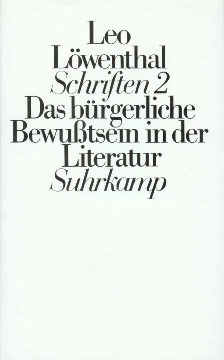 Buchcover von 'Schriften. 5 Bände' - Gebundene Ausgabe von Leo Löwenthal