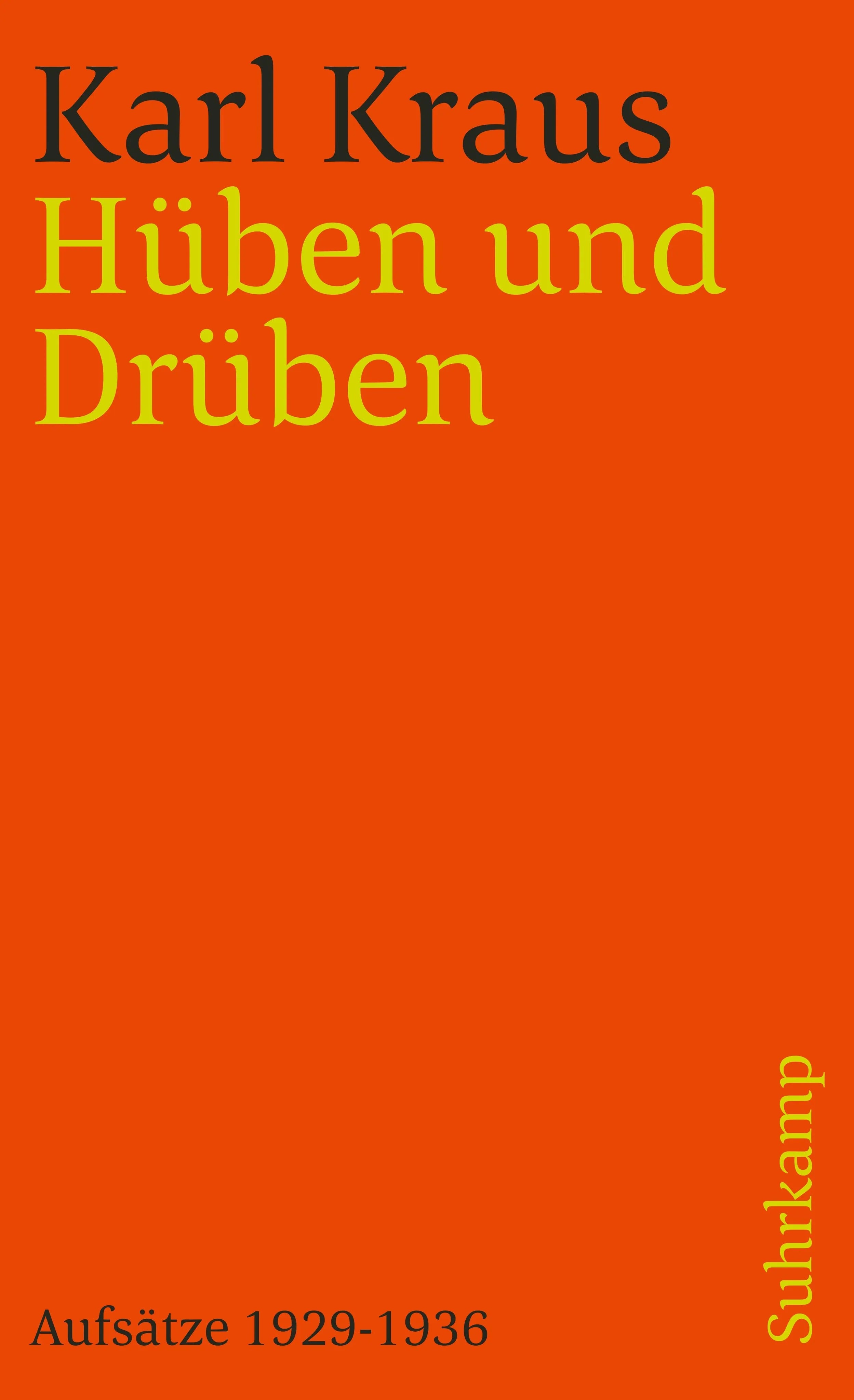 Buchcover von 'Schriften in den suhrkamp taschenbüchern. Zweite Abteilung. Acht Bände' - Taschenbuch von Karl Kraus
