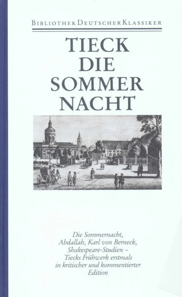 Buchcover von 'Schriften in zwölf Bänden' - Gebundene Ausgabe von Ludwig Tieck