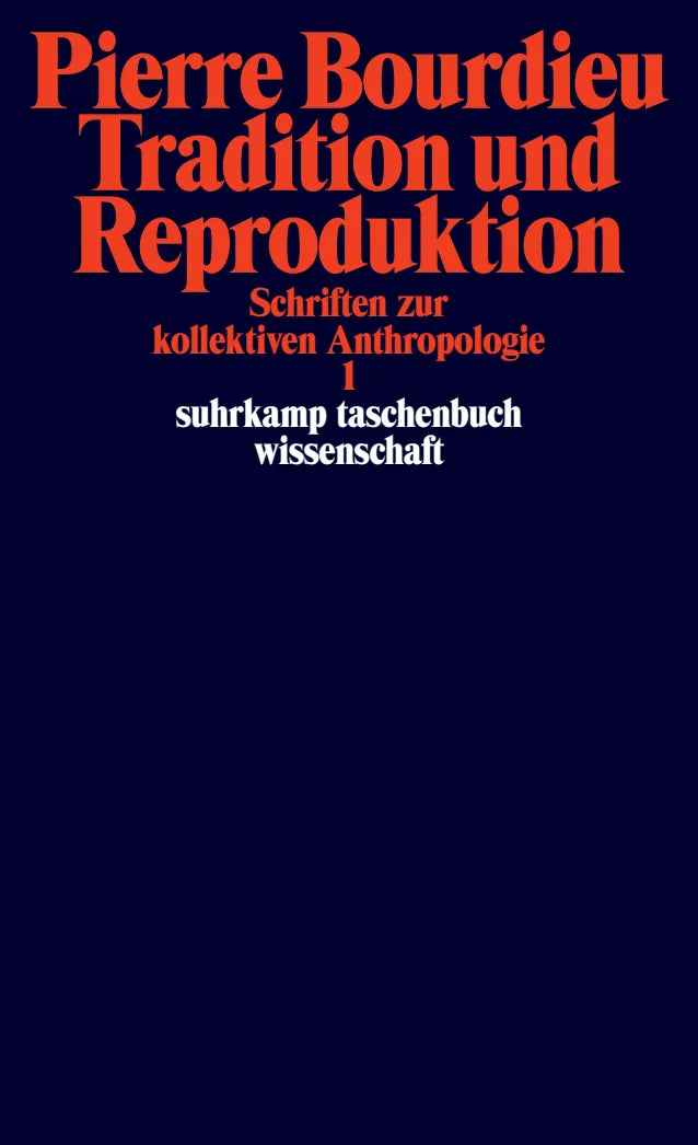 Buchcover von 'Schriften' - Taschenbuch von Pierre Bourdieu