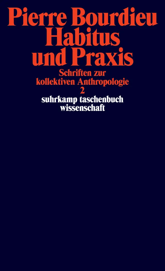 Buchcover von 'Schriften' - Taschenbuch von Pierre Bourdieu