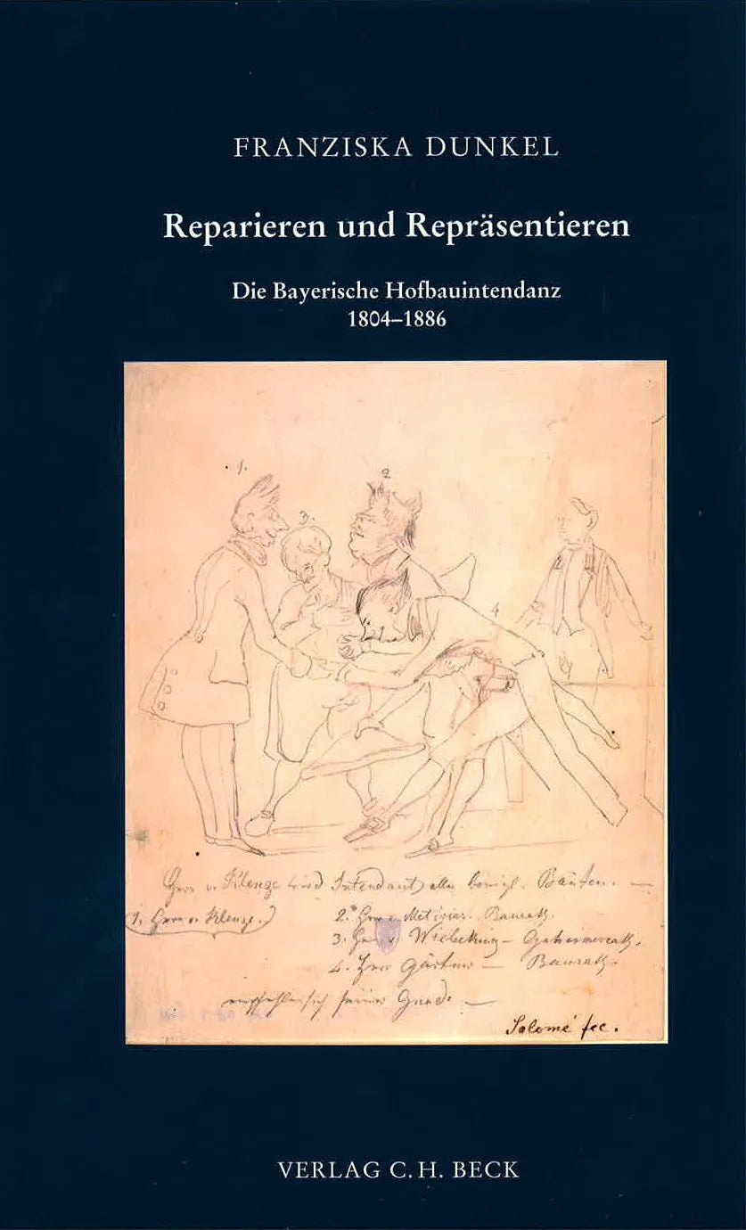 Buchcover von 'Schriftenreihe zur bayerischen Landesgeschichte / Reparieren und Repräsentieren' - Gebundene Ausgabe von Franziska Dunkel