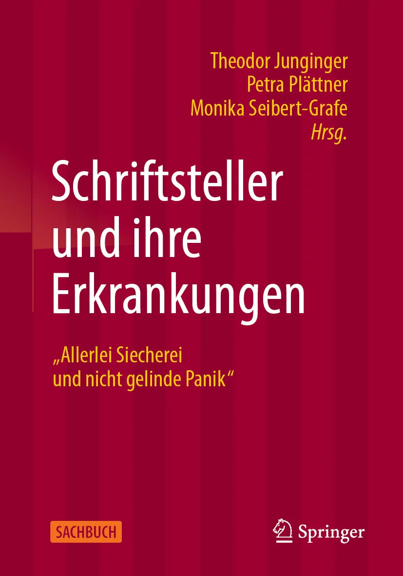 Cover: Schriftsteller und ihre Erkrankungen (E-Book)