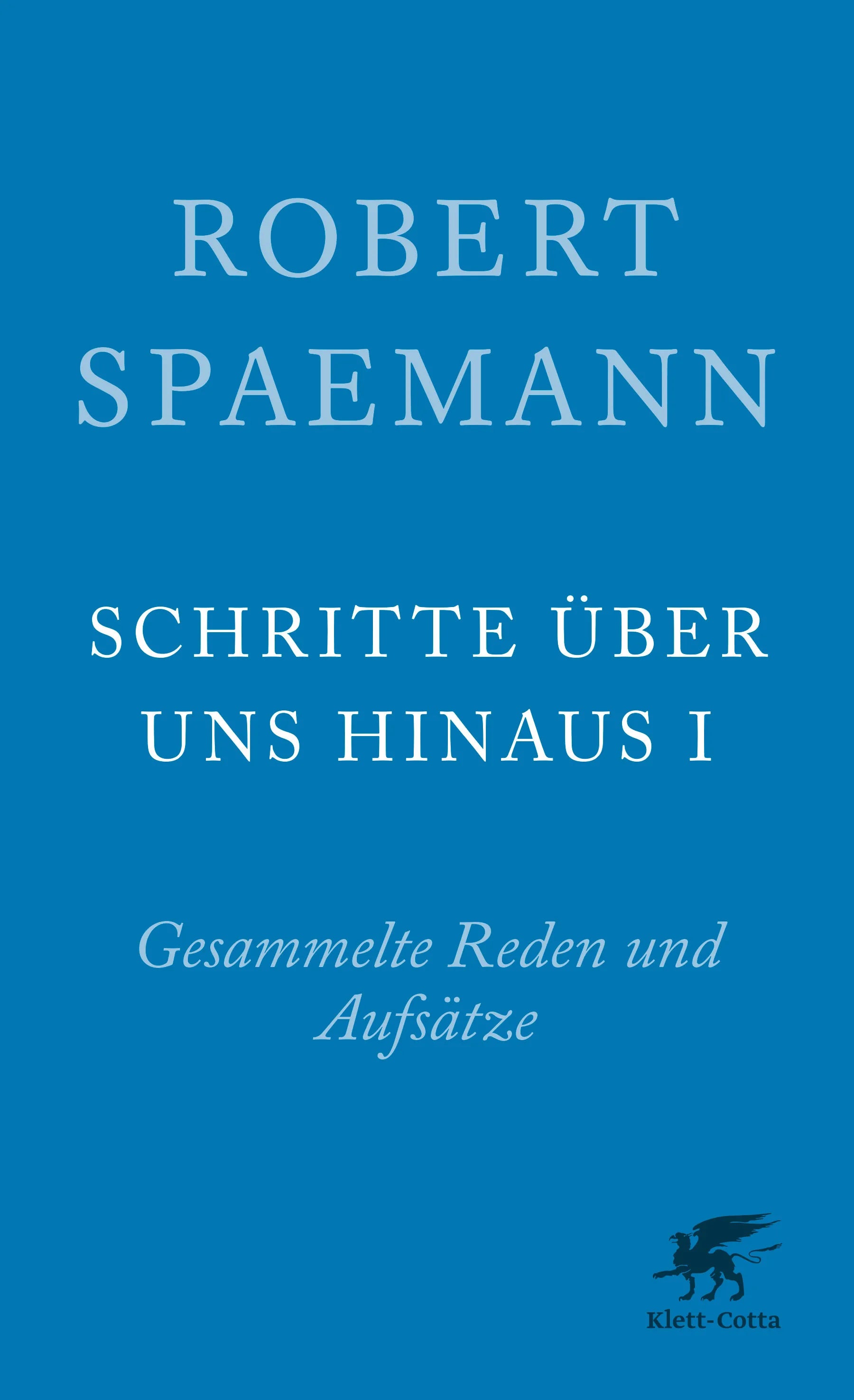 Buchcover von 'Schritte über uns hinaus I' - Paperback von Robert Spaemann