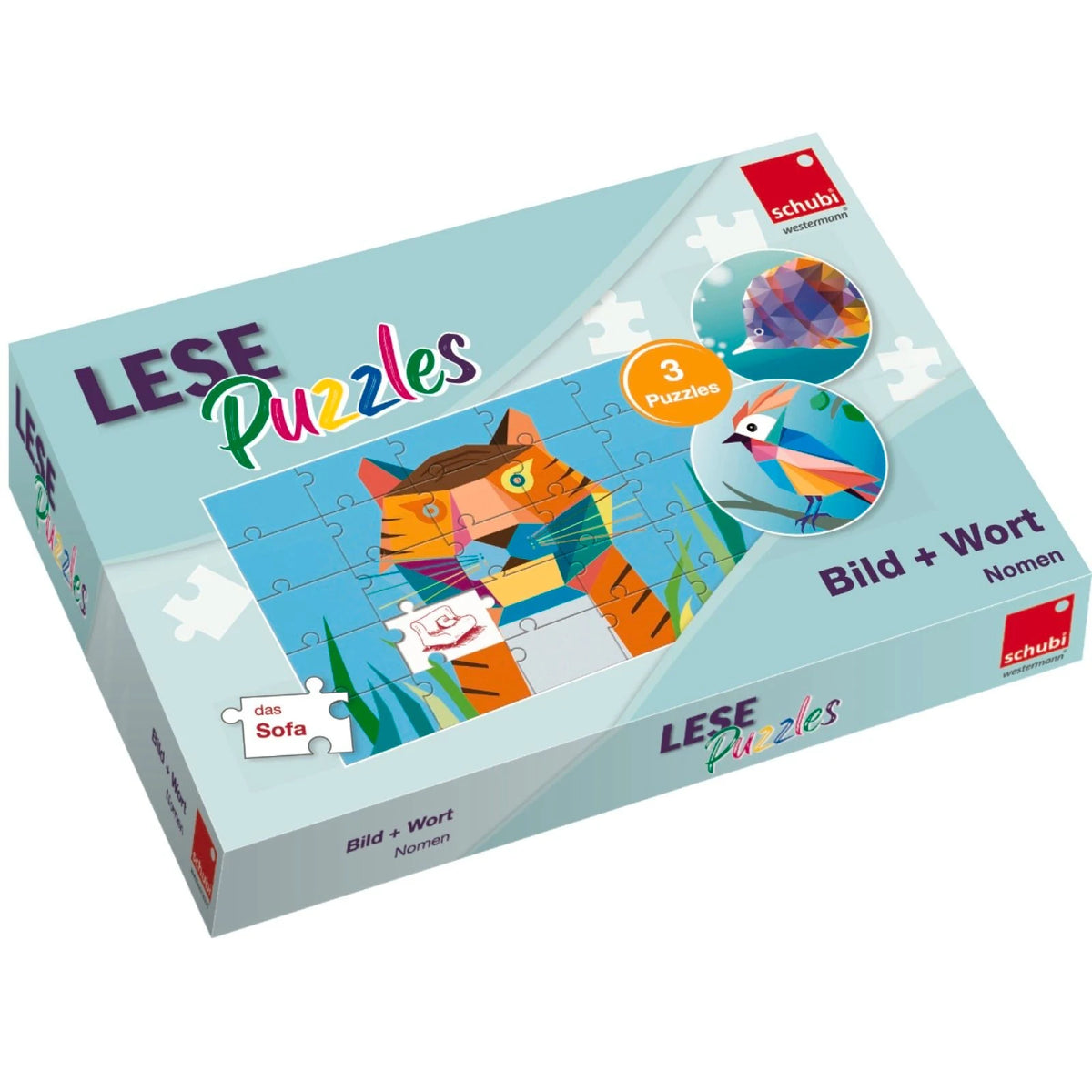 Puzzle: SCHUBI LesePuzzles