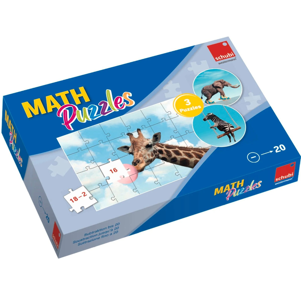 Kinderpuzzle: SCHUBI MathPuzzles