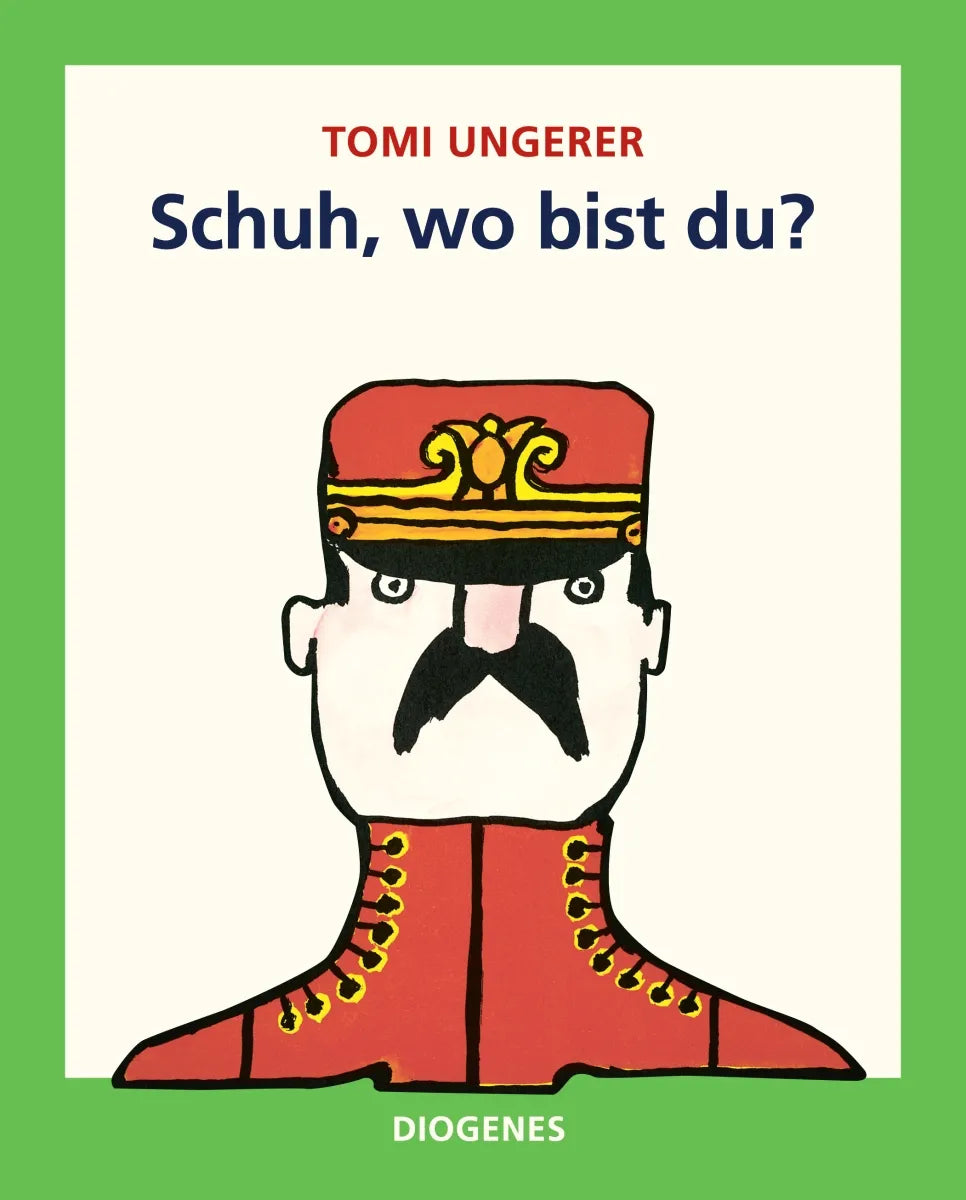 Buchcover von 'Schuh, wo bist du?' - Gebundene Ausgabe von Tomi Ungerer