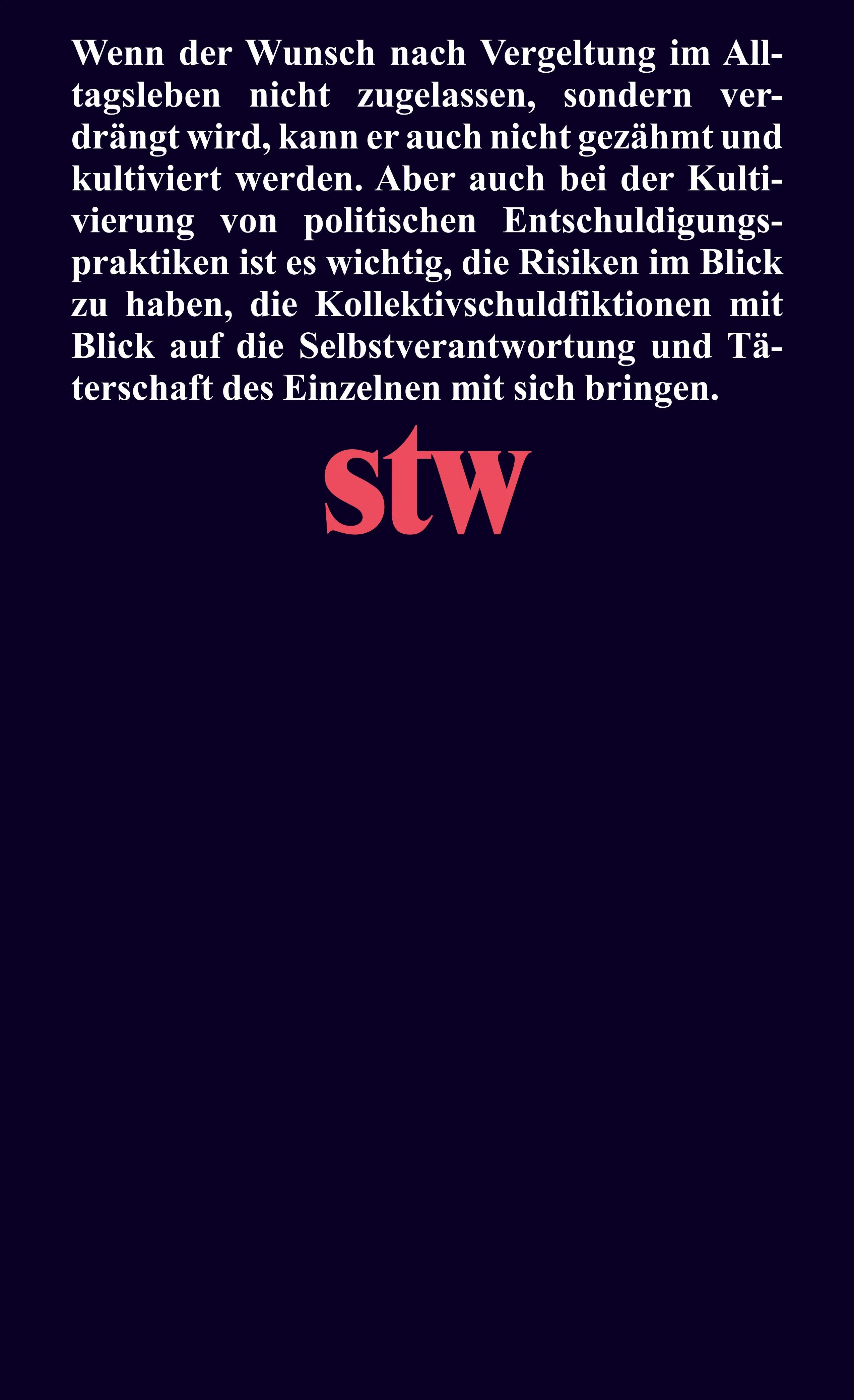 Buchrückseite von 'Schuld und Respekt' mit Klappentext - Taschenbuch