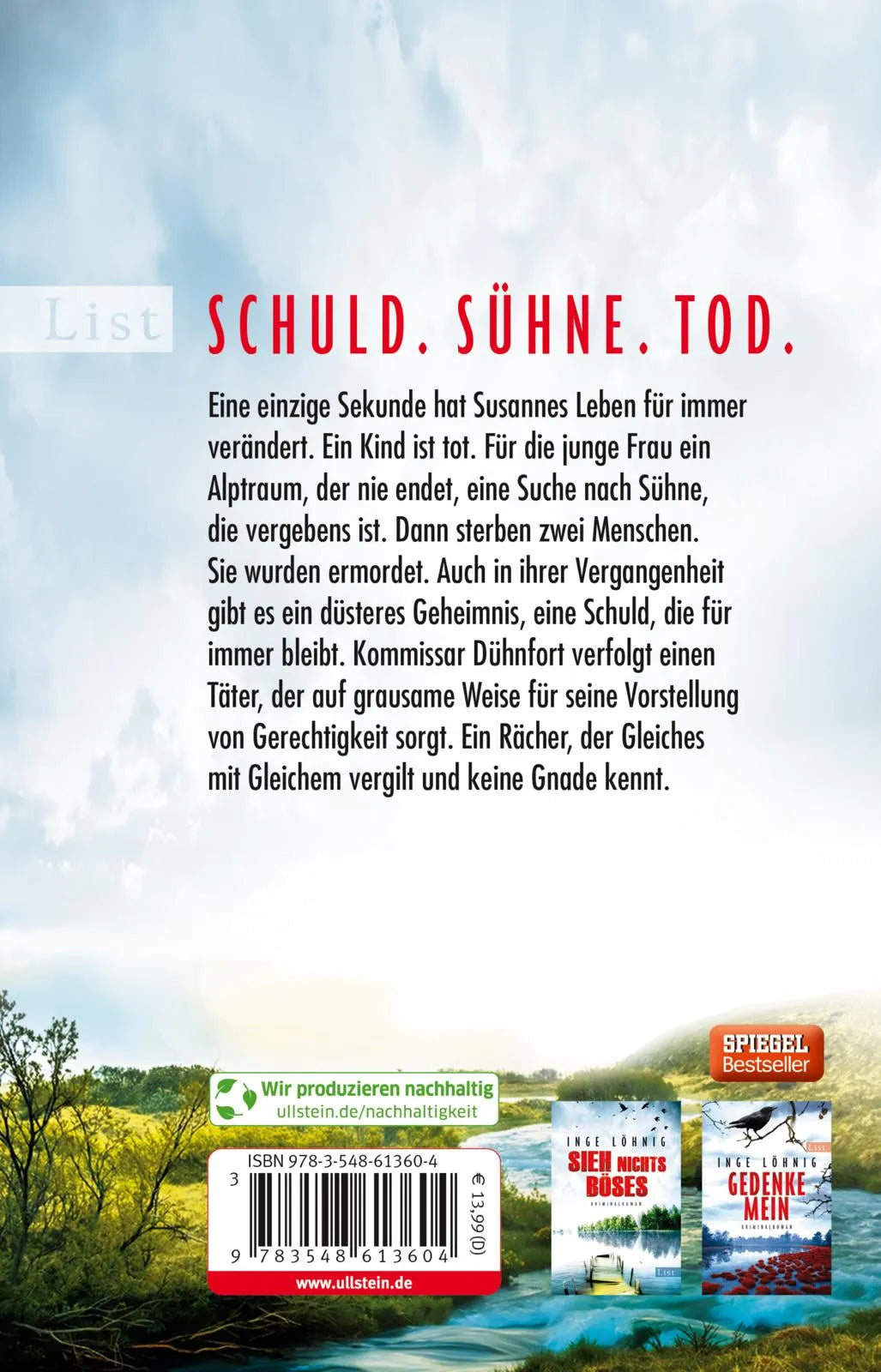 Rückseite: Schuld währt ewig (Taschenbuch)