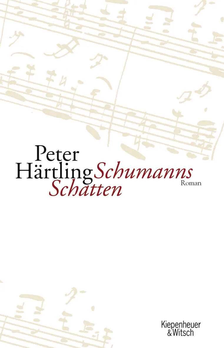Buchcover von 'Schumanns Schatten' - Gebundene Ausgabe von Peter Härtling