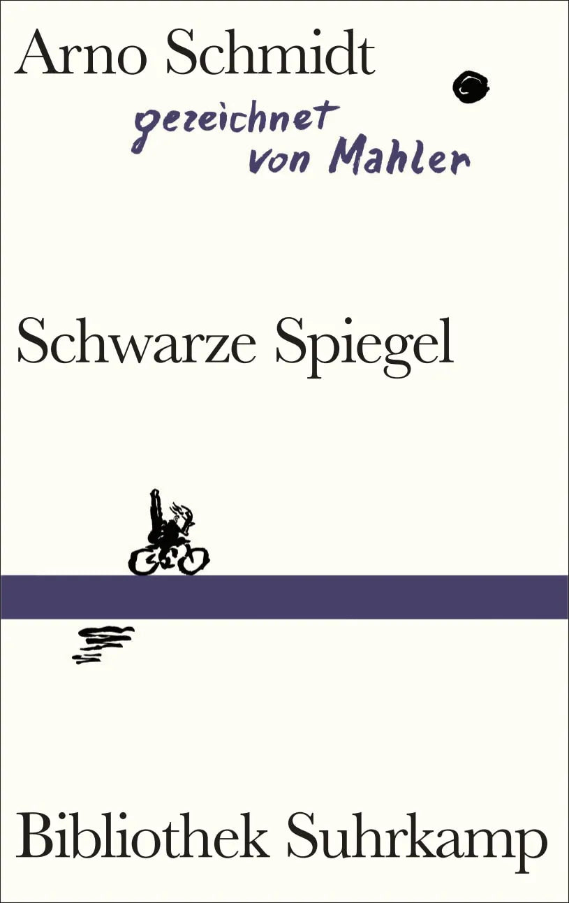Buchcover von 'Schwarze Spiegel' - Gebundene Ausgabe von Nicolas Mahler