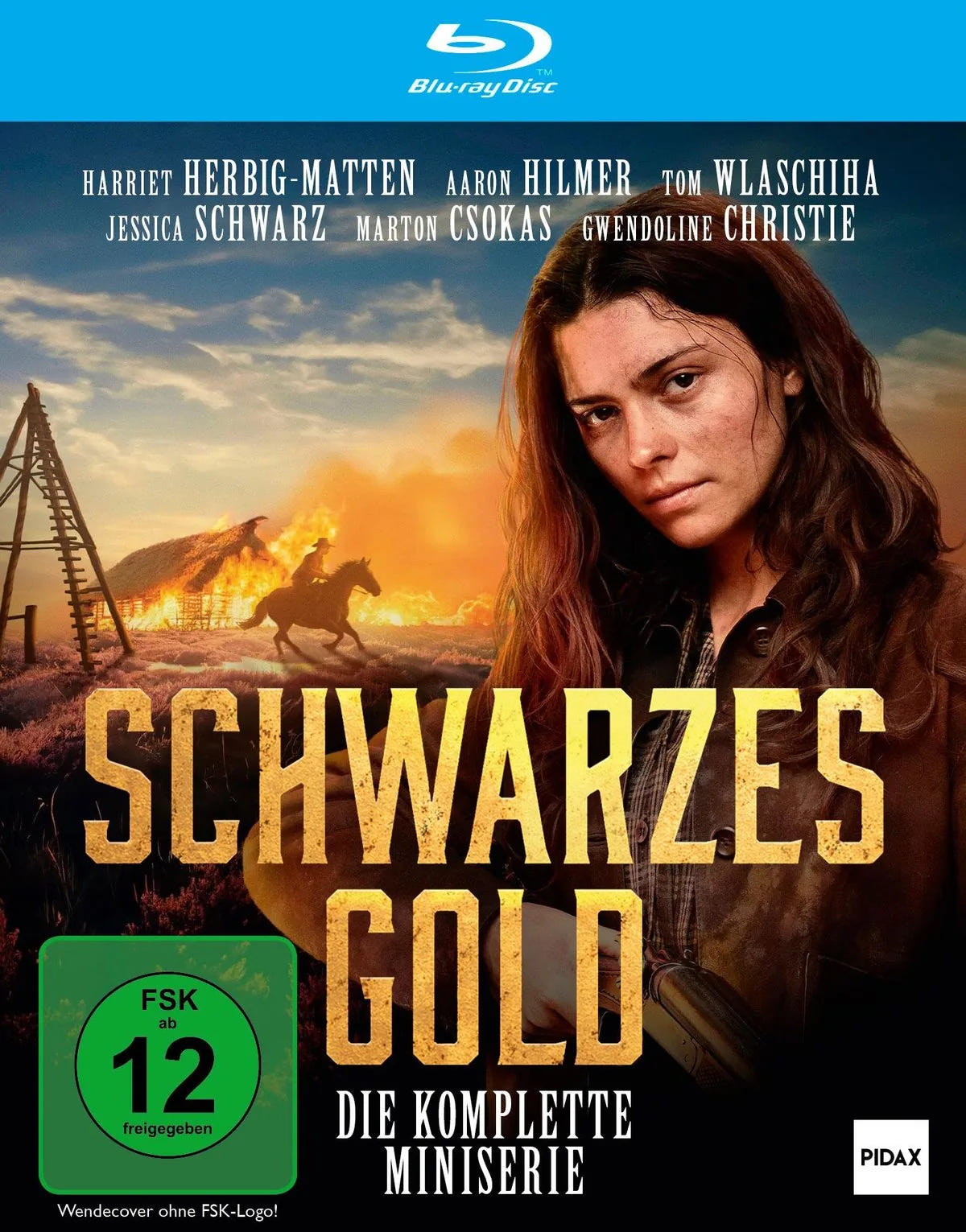 Blu-ray-Cover: Schwarzes Gold. Regie: Nina Wolfrum