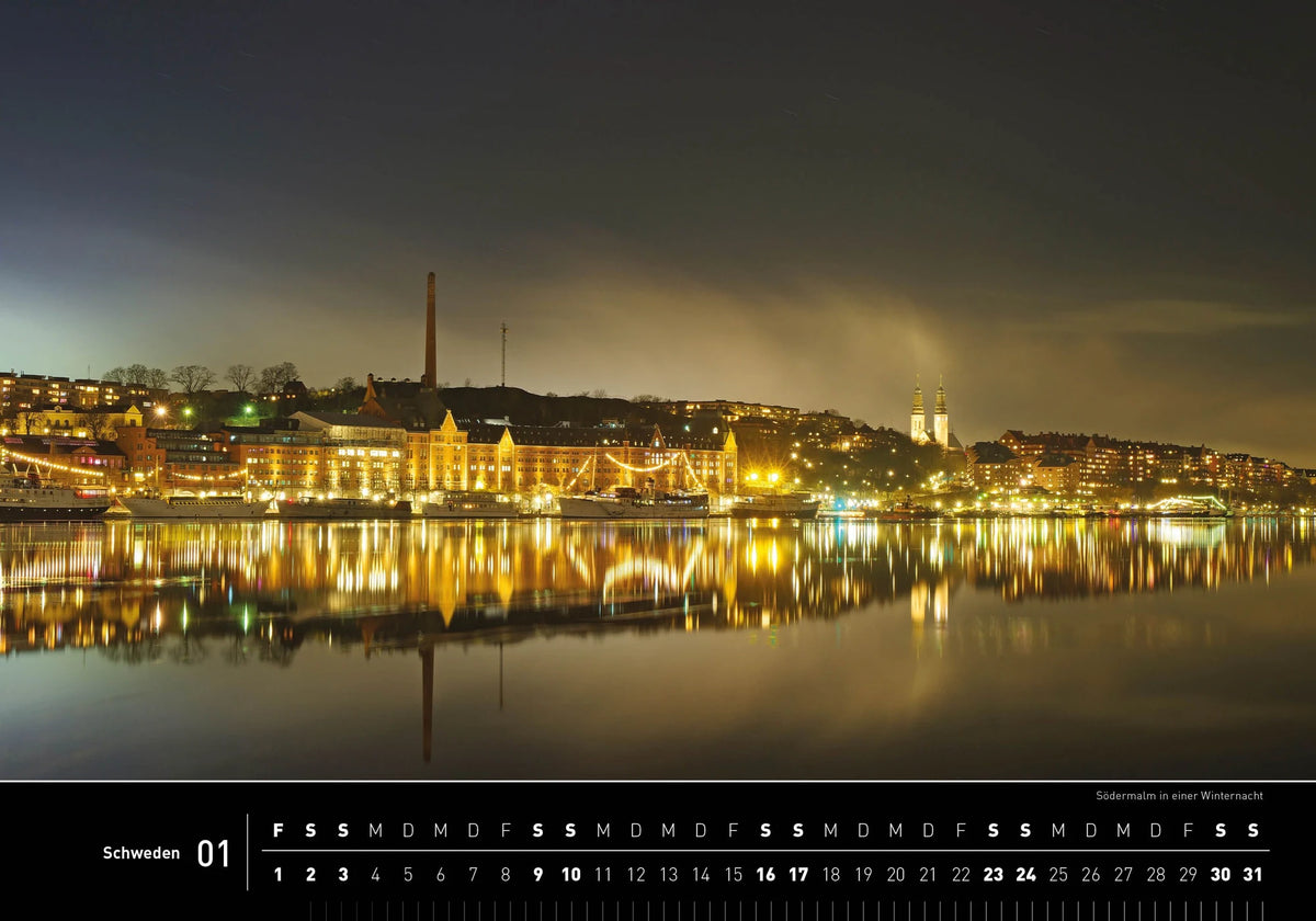 Schweden Premiumkalender 2027 – Ansicht