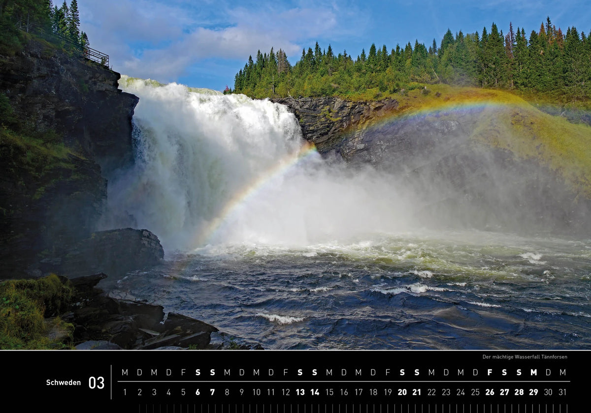 Schweden Premiumkalender 2027 – Ansicht
