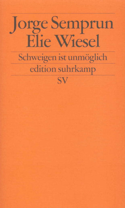 Schweigen ist unmöglich