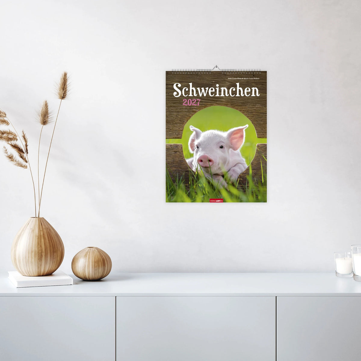 Schweinchen Kalender 2027 – Ansicht