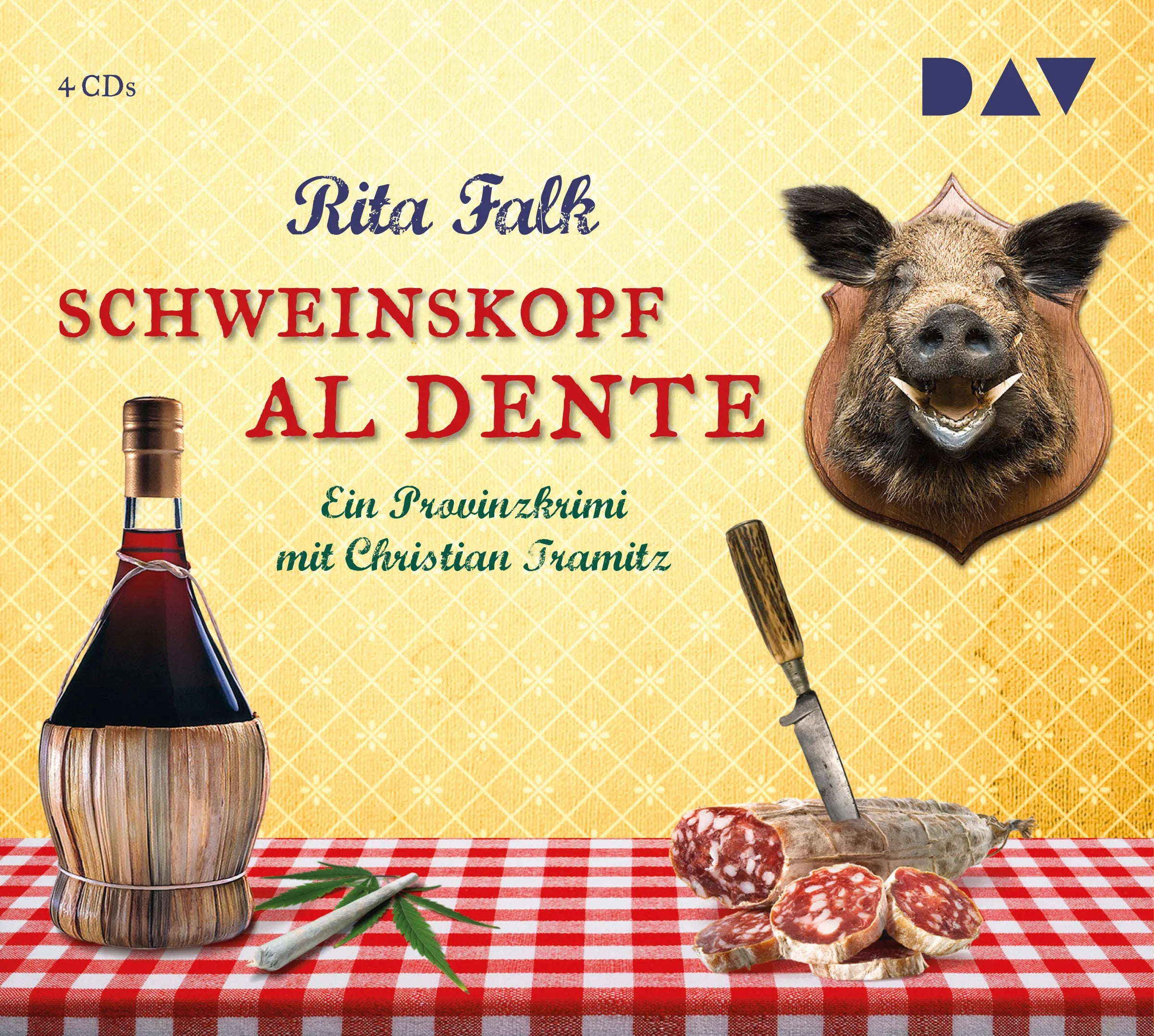 Buchcover von 'Schweinskopf al dente' - Hörbuch (CD) von Rita Falk