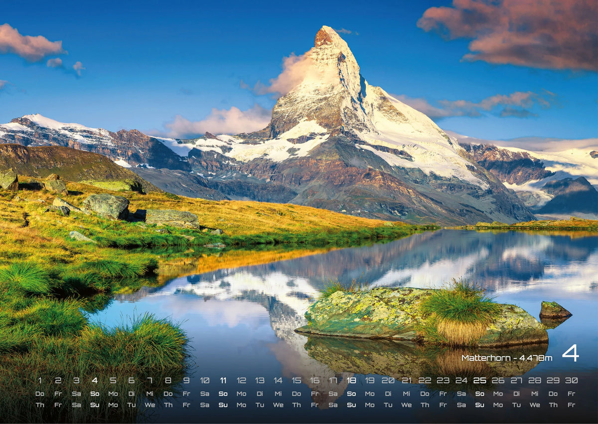 Schweiz - 2027 - Kalender DIN A3 – Ansicht